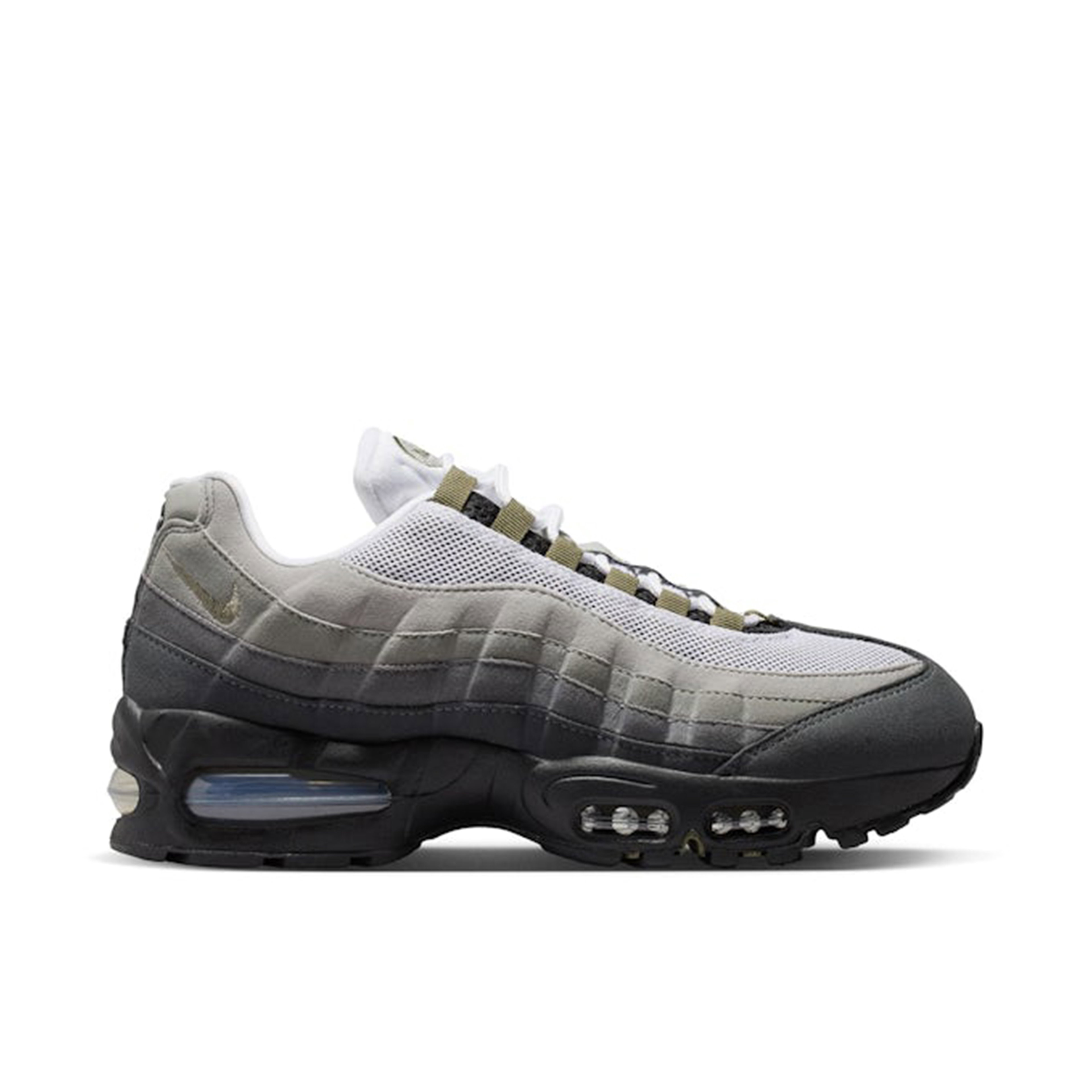 Nike Air Max 95 OG Big Bubble Black Medium Olive Womens
