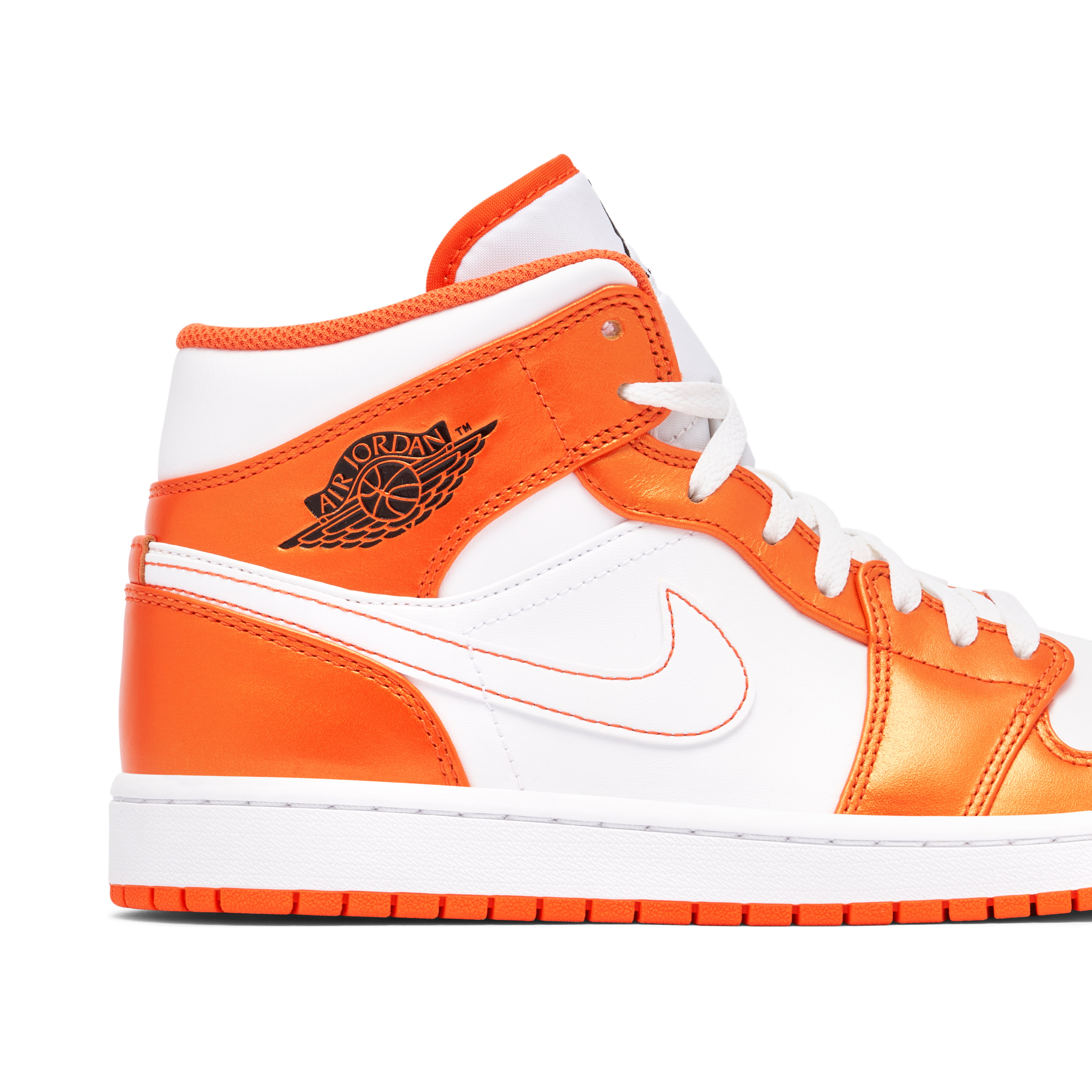 AIR JORDAN 1 27.5   （orange color） Air Jordan 1 Mid SE Electro Orange | DM3531-800 | Laced