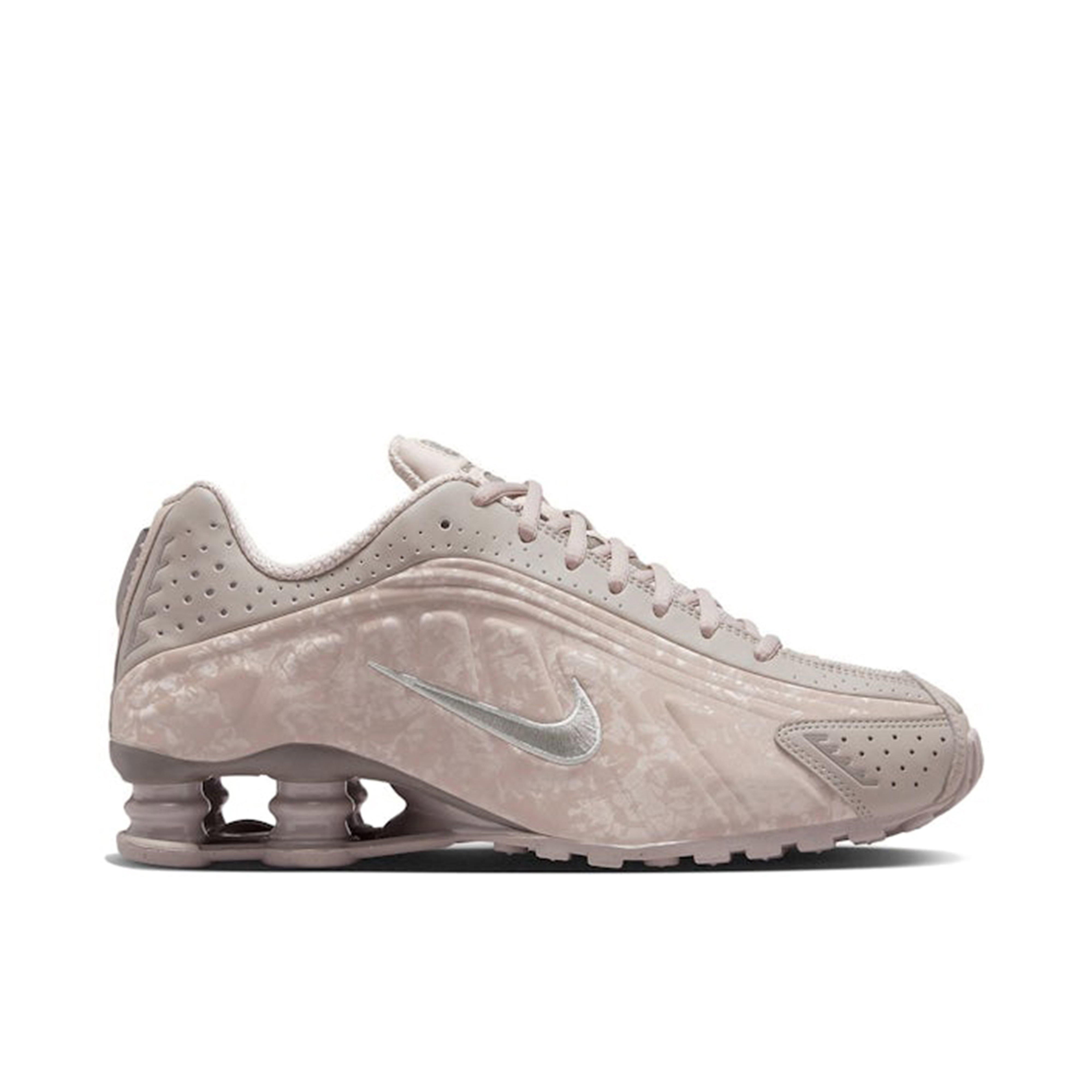 W NIKE SHOX R4 PEWTER FLORAL 24cm 厚底　ヒール Nike Shox R4 Flat Pewter Floral Womens | HV0934-001 | Laced