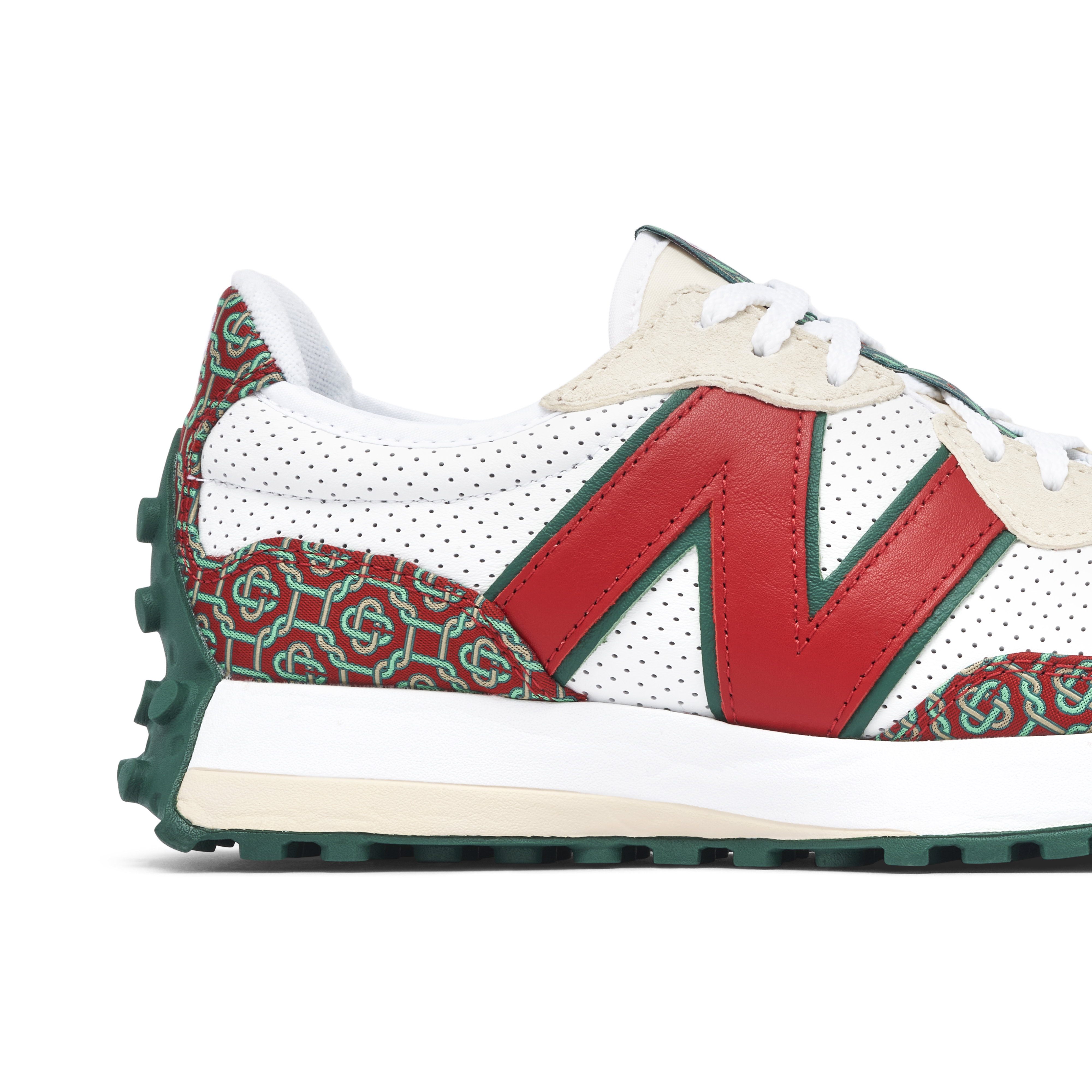 Casablanca x New Balance 327 Red Monogram | MS327CAA | Laced