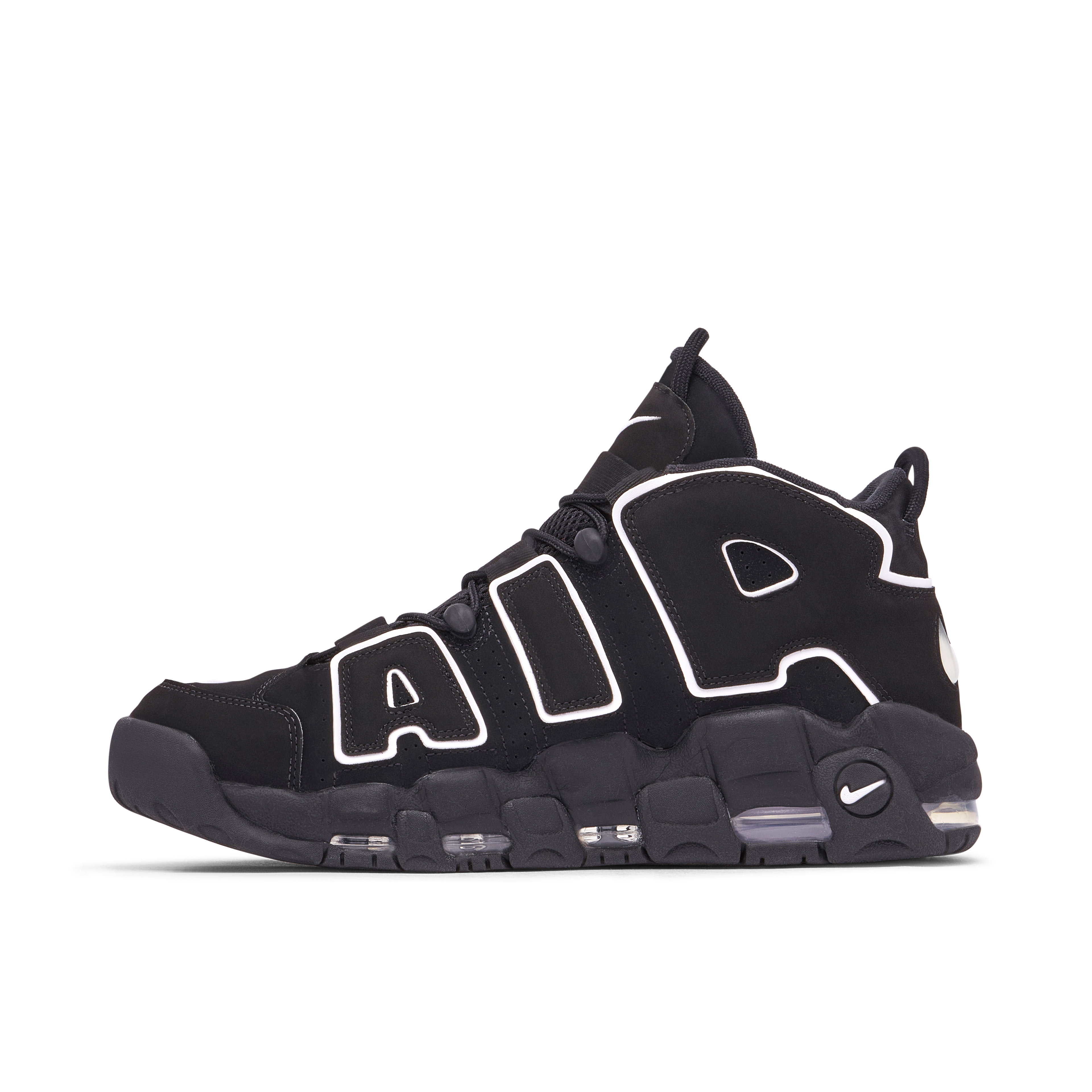 Nike Air More Uptempo Black White