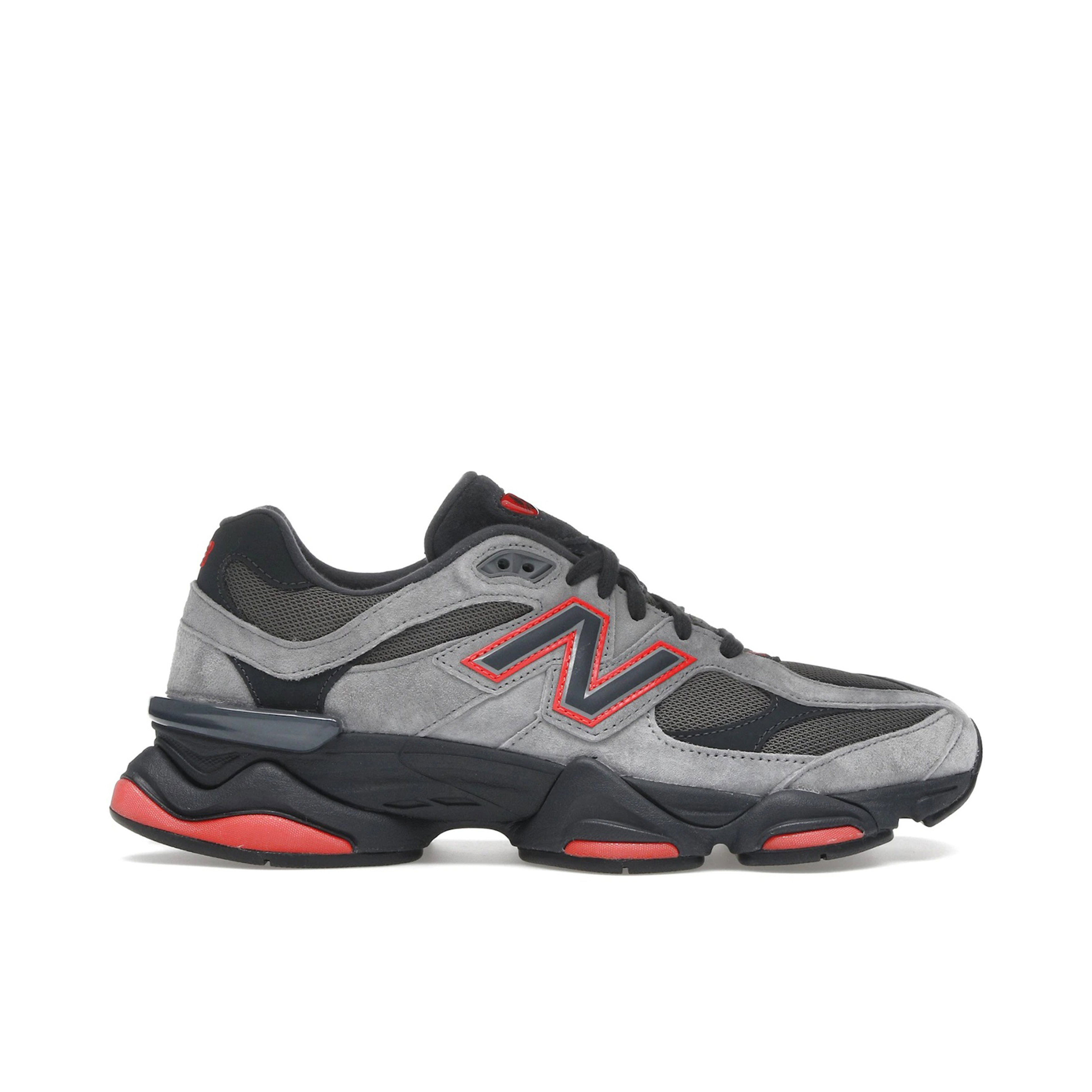 New Balance 9060 Grey Black Red JD Sports Exclusive
