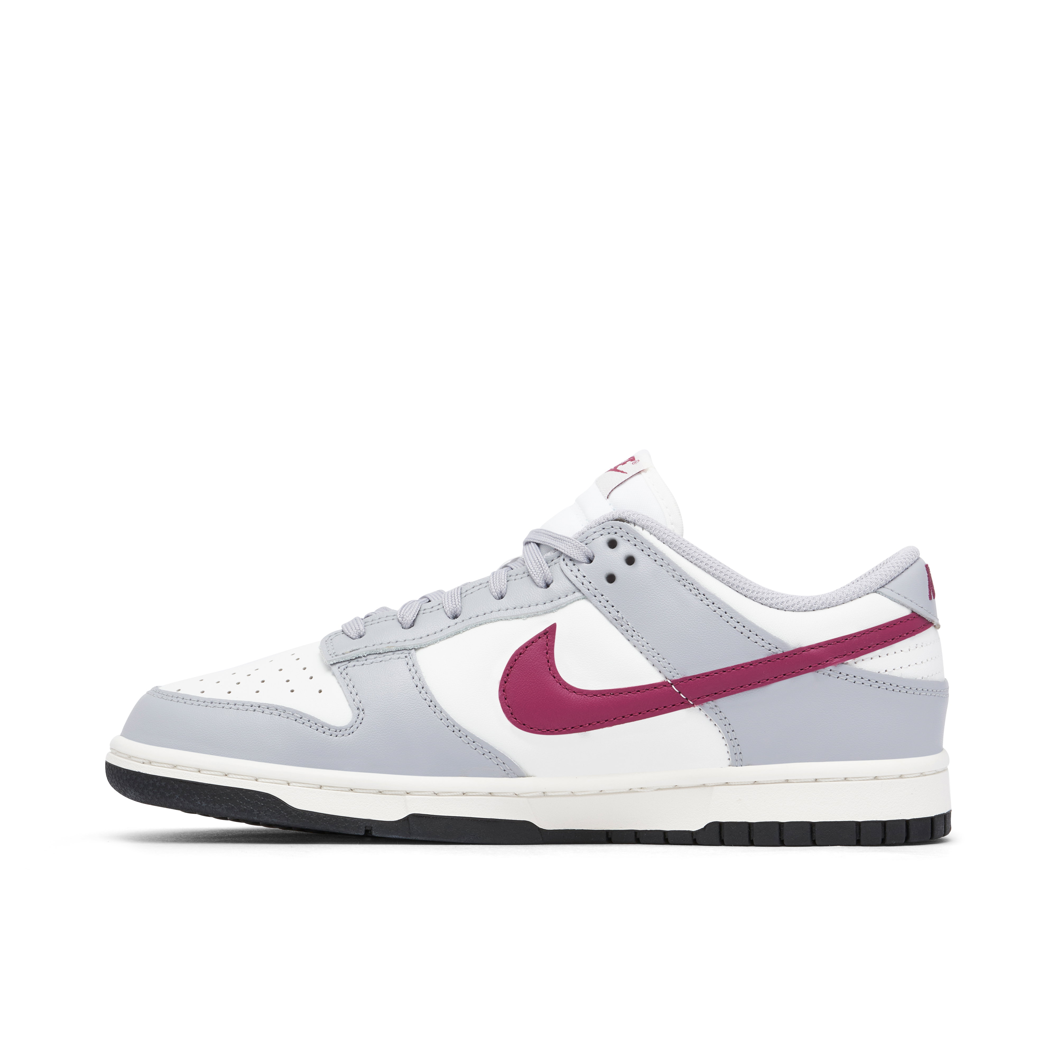 Nike Dunk Low Grey White Burgundy Womens | DD1503-122 | Laced