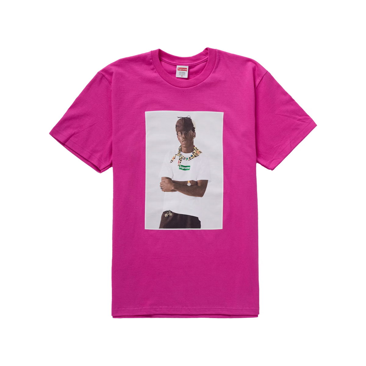 Supreme Tyler The Creator Tee Magenta | SUPREME-00144 | Laced
