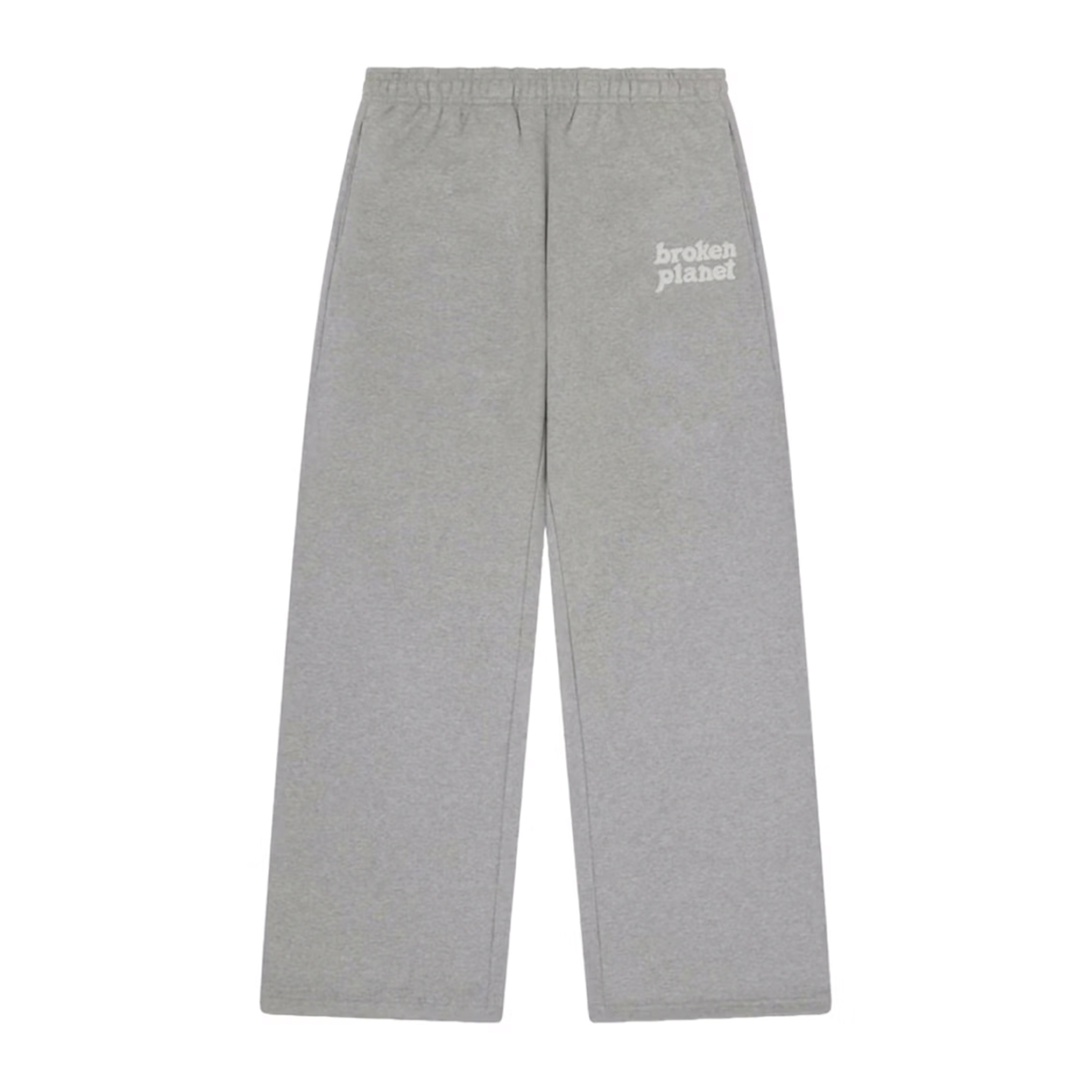 Broken Planet Wide-Leg Sweatpants Heather Grey | BROKEN-PLANET