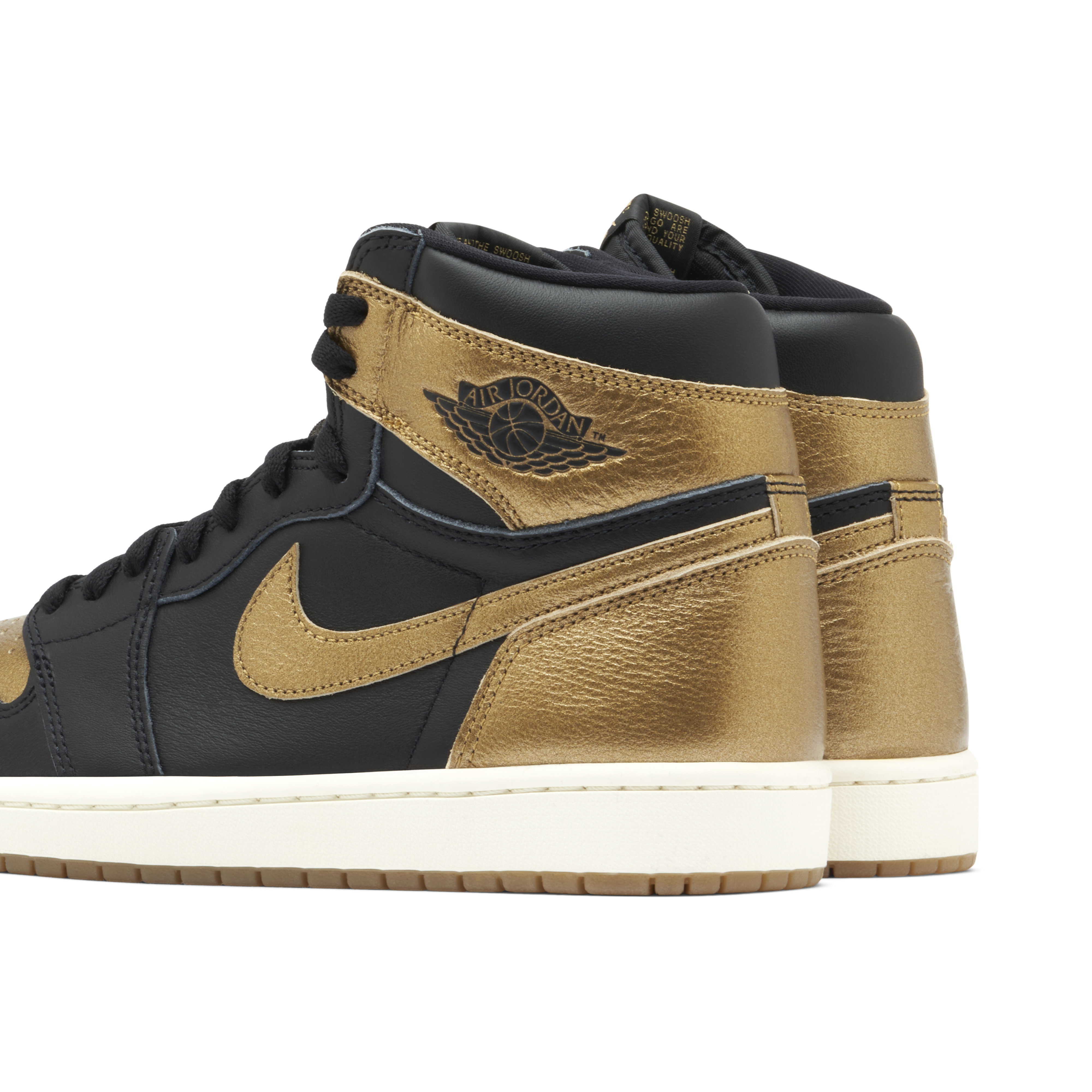 Air Jordan 1 Retro High OG Black Metallic Gold | DZ5485-071 | Laced