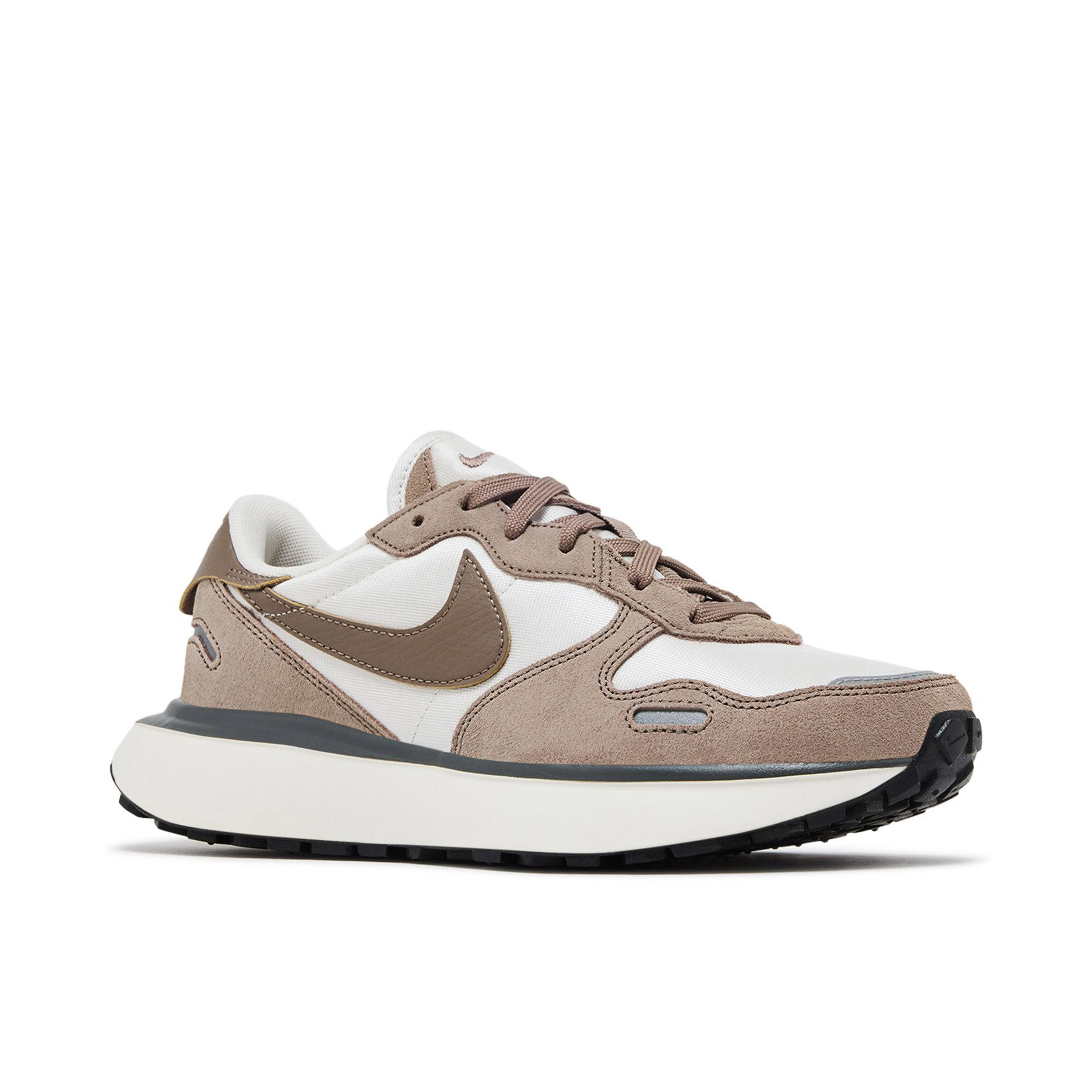 Nike Phoenix Waffle Phantom Black Sail Mink Brown Womens