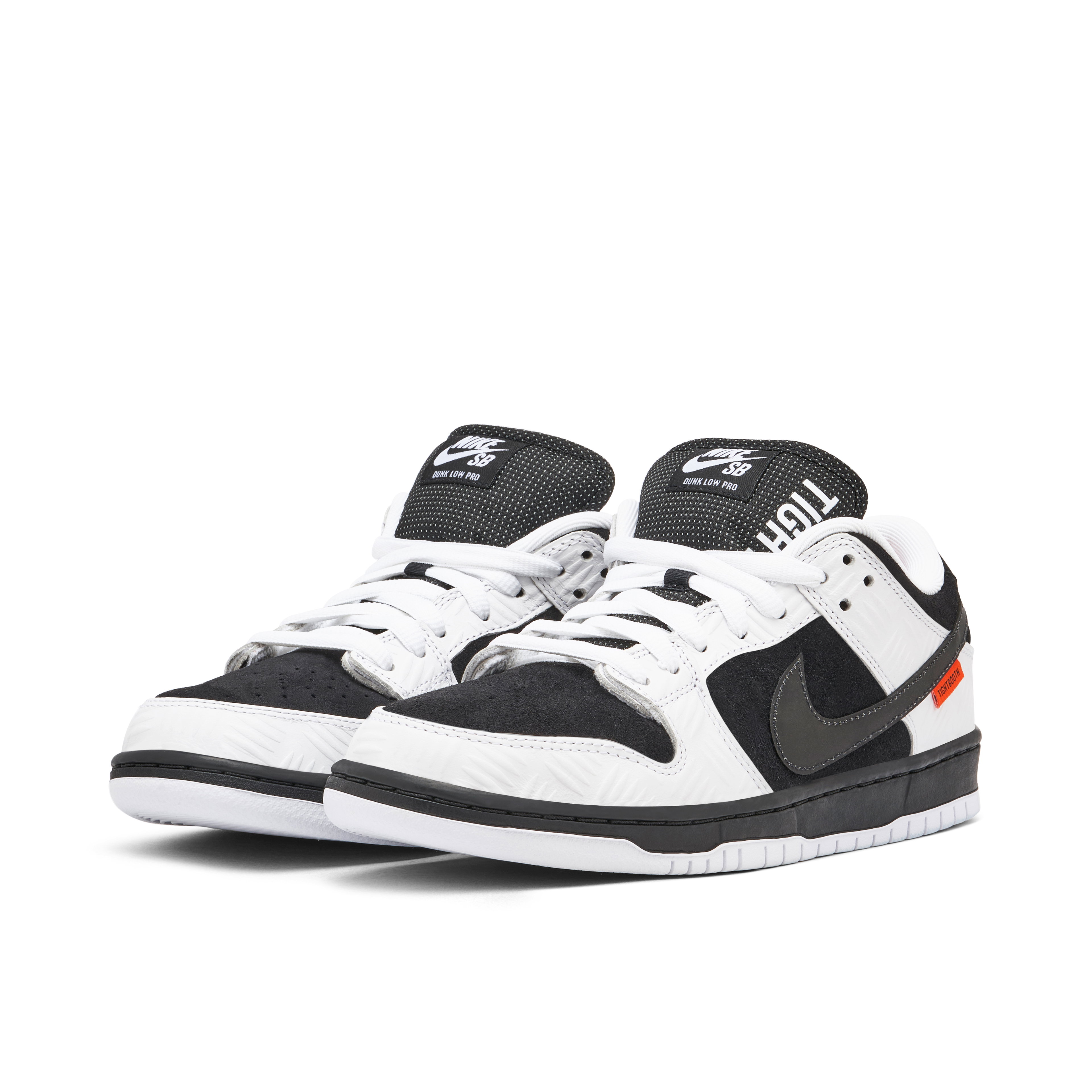 Nike SB Dunk Low x TIGHTBOOTH White Black