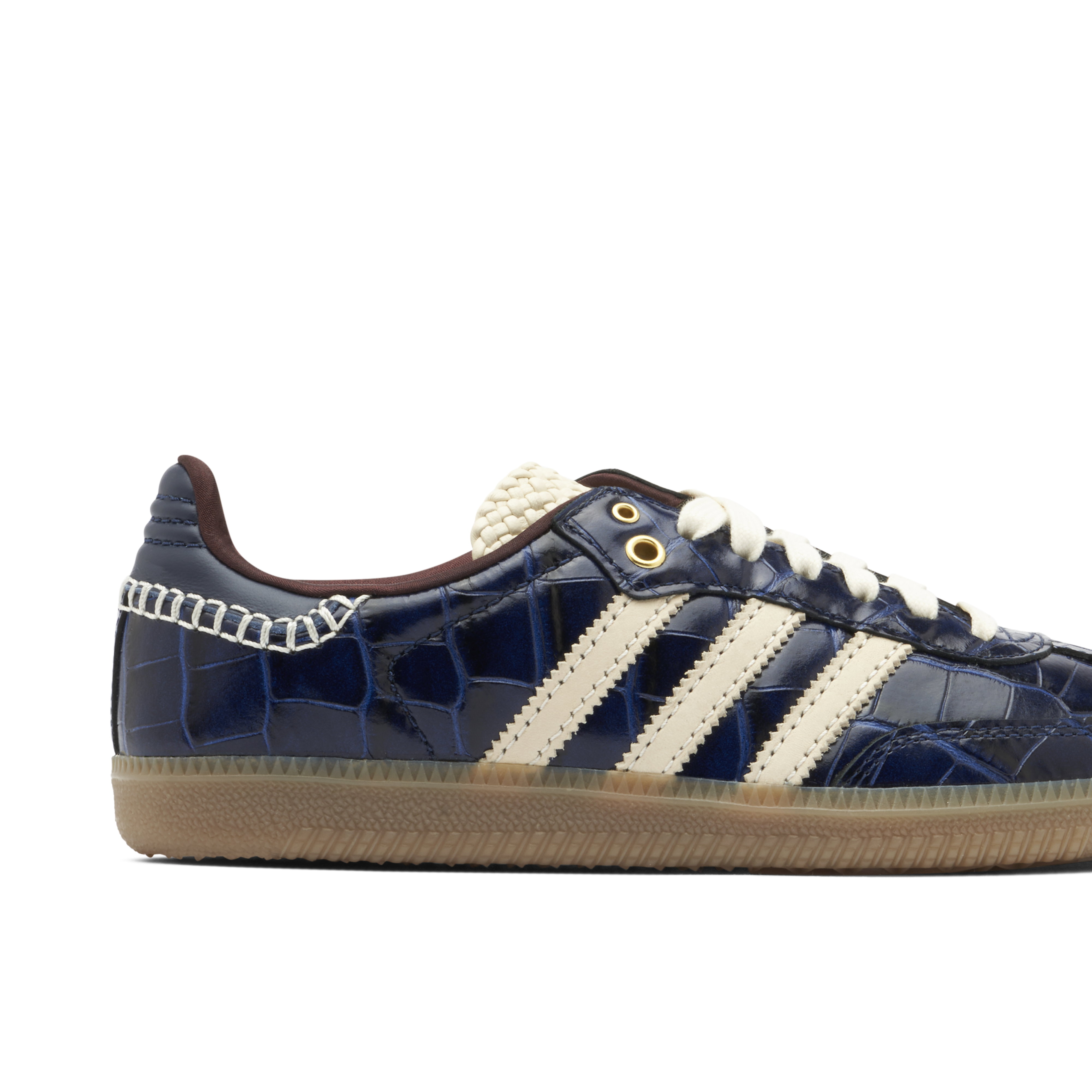 Adidas Samba Wales Bonner Navy Croc | JH9825 | Laced