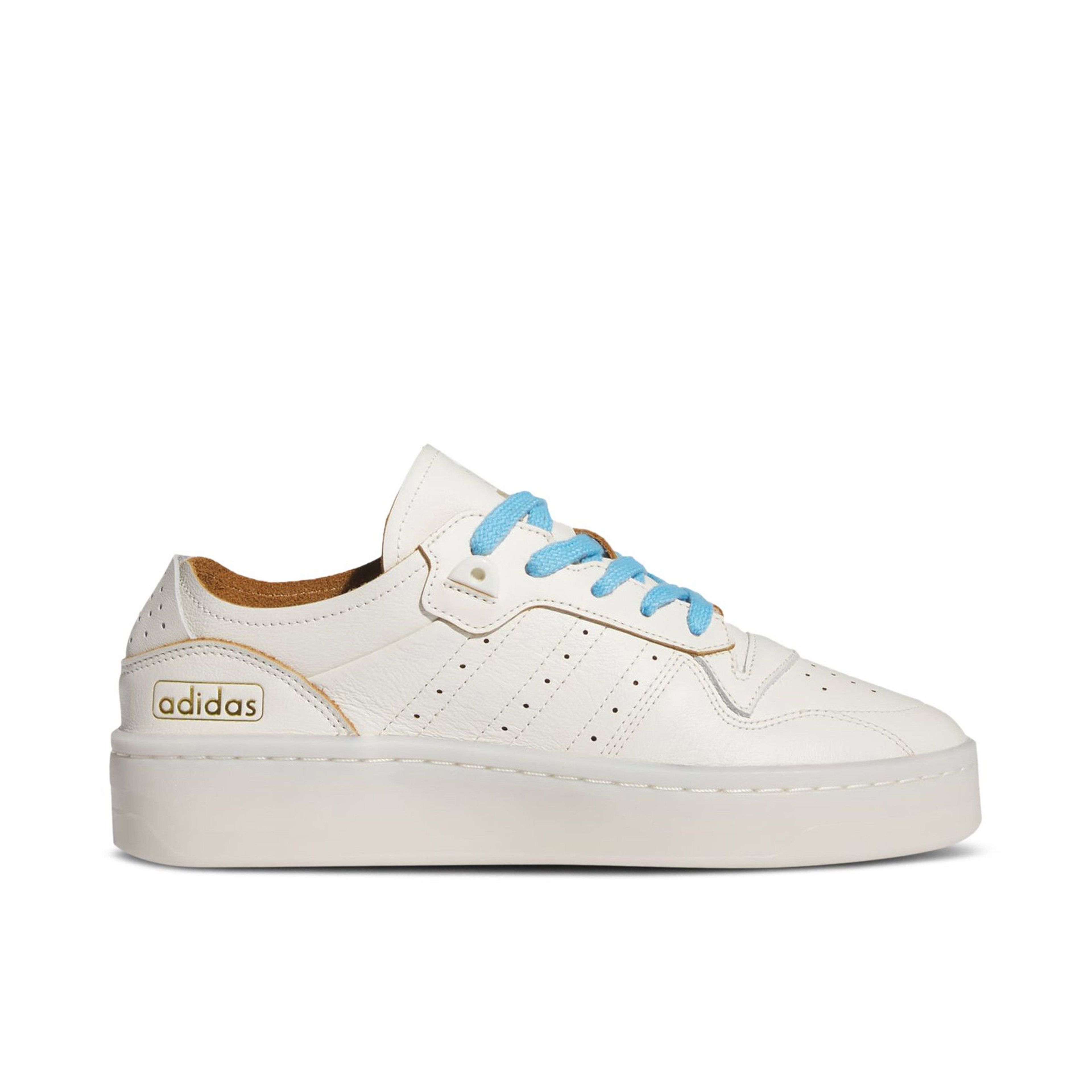 Adidas Rivalry Low Ivory Gold Metallic Semi Blue Burst