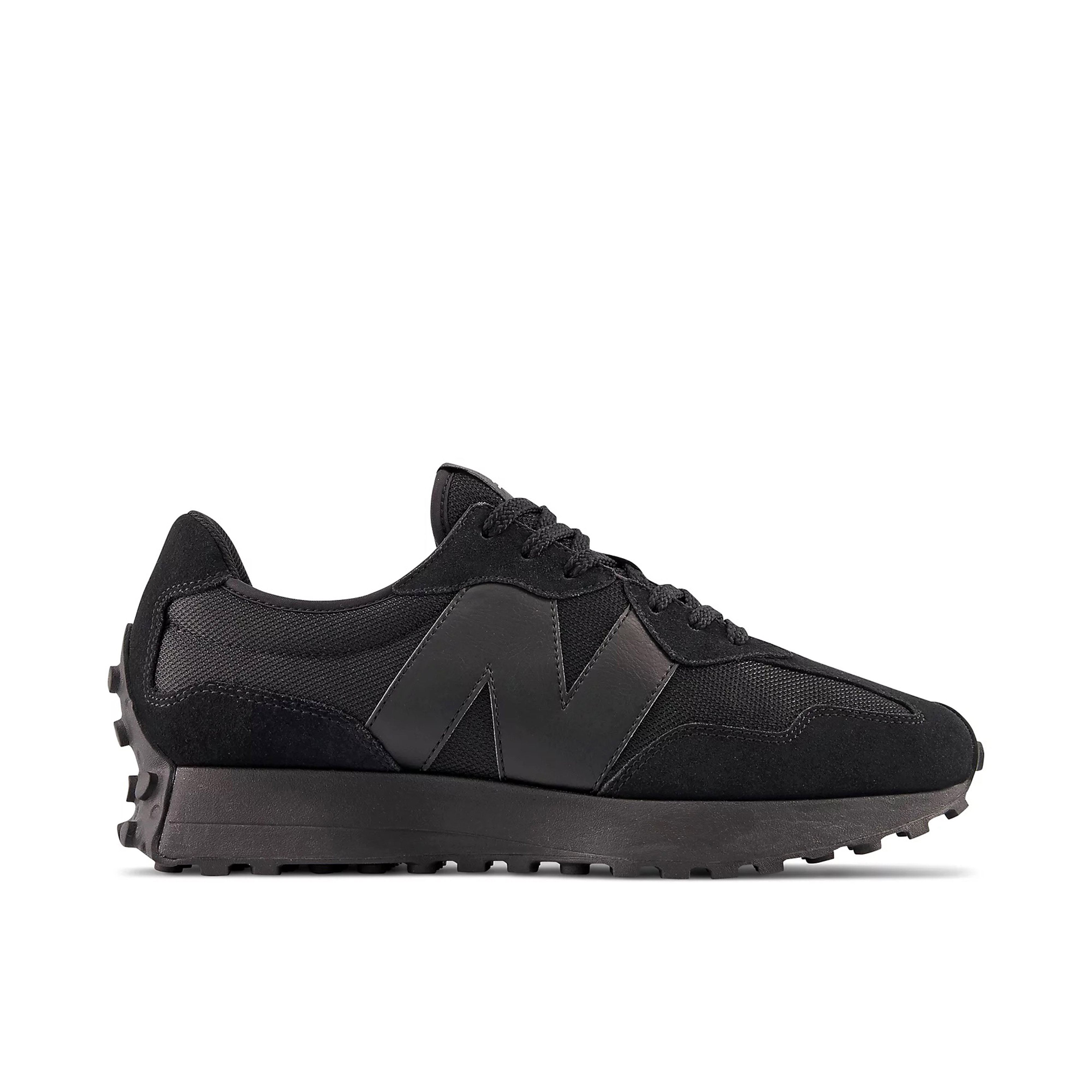 New Balance 327 Triple Black | MS327CTB | Laced