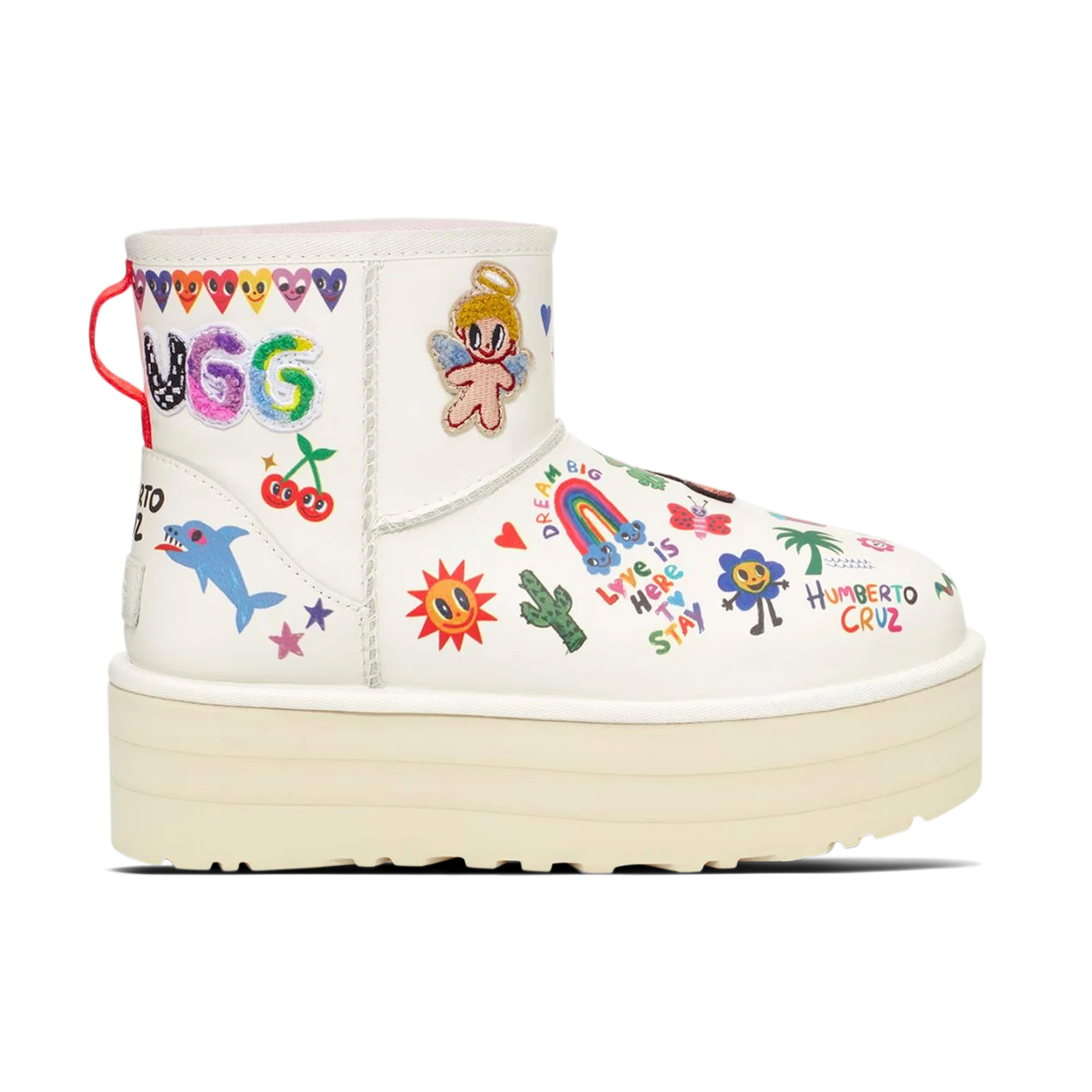 UGG Classic Mini Platform Boot Pop Sketch Womens