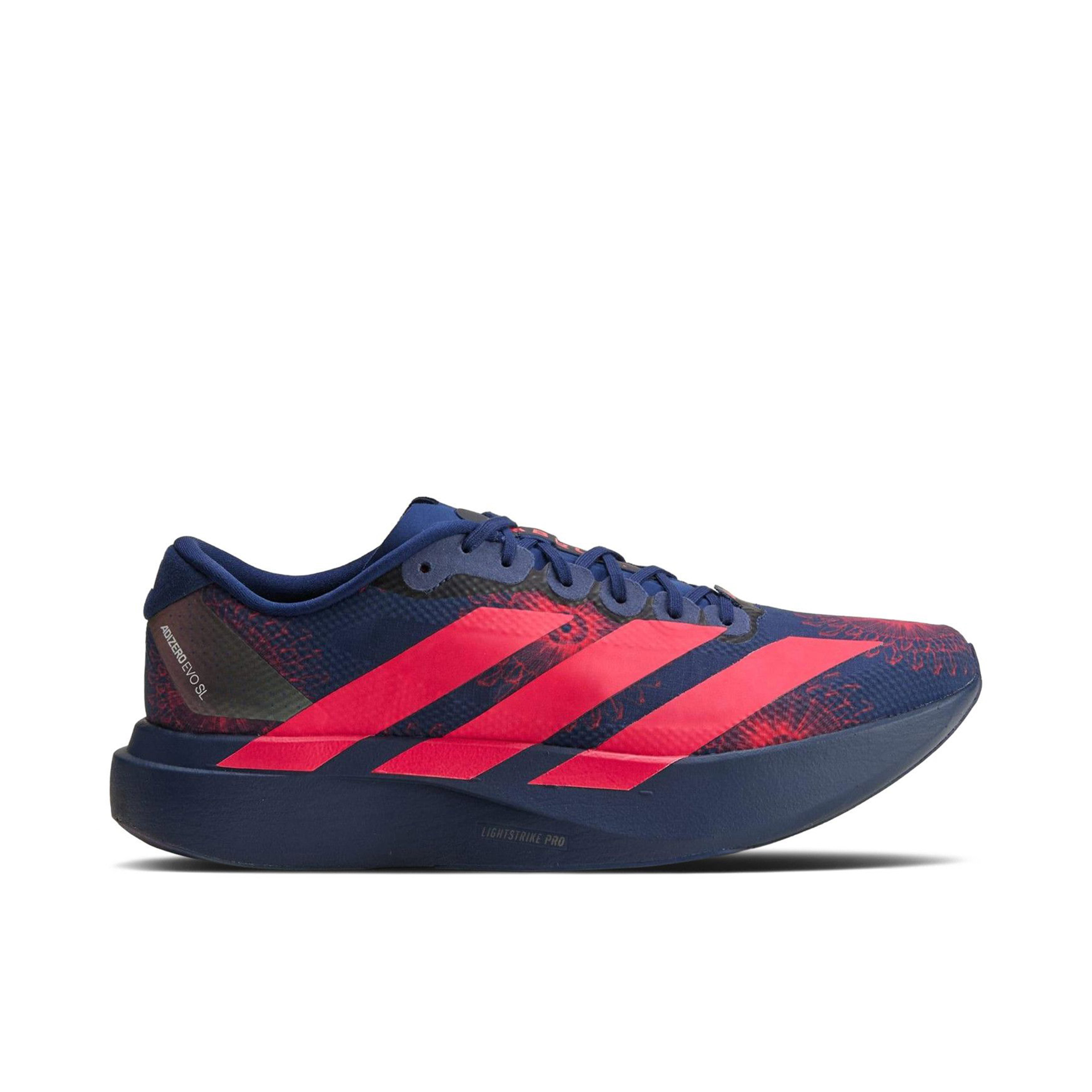 Adidas Adizero Evo SL LABRUM Dark Blue Lucid Red