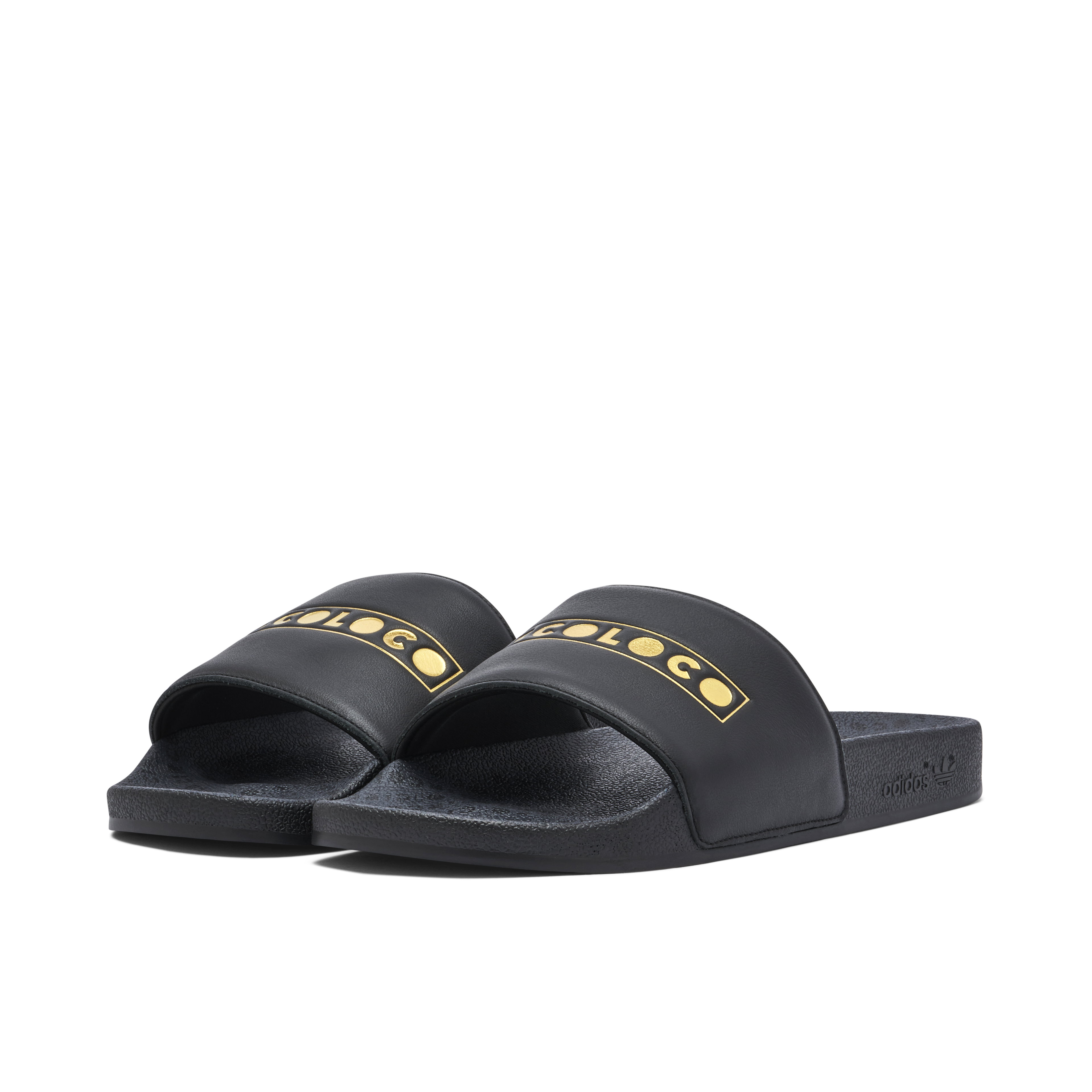 adidas Adilette Slides x Circoloco Black