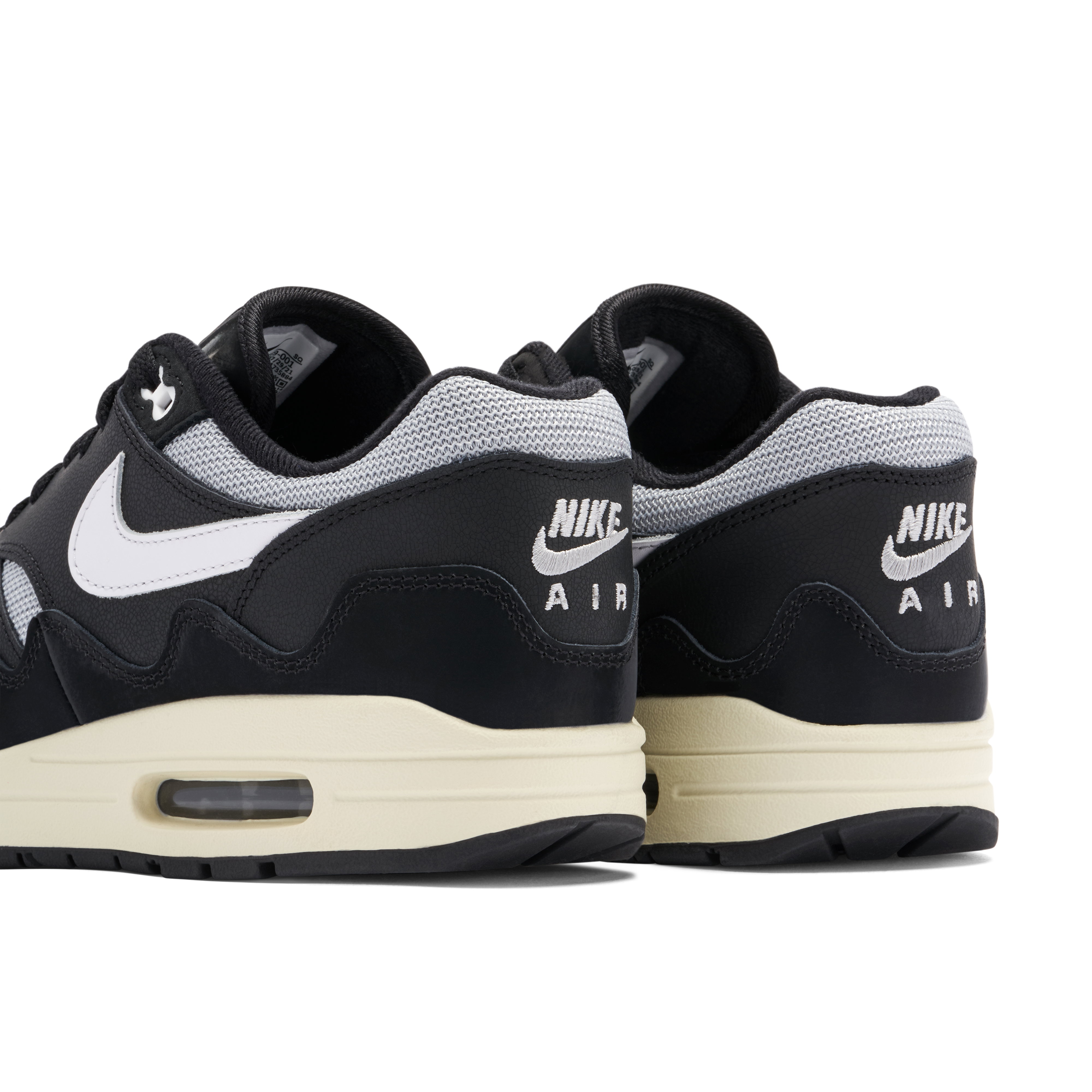 Patta x Nike Air Max 1 Black White (With Bracelet) | DQ0299-001-S