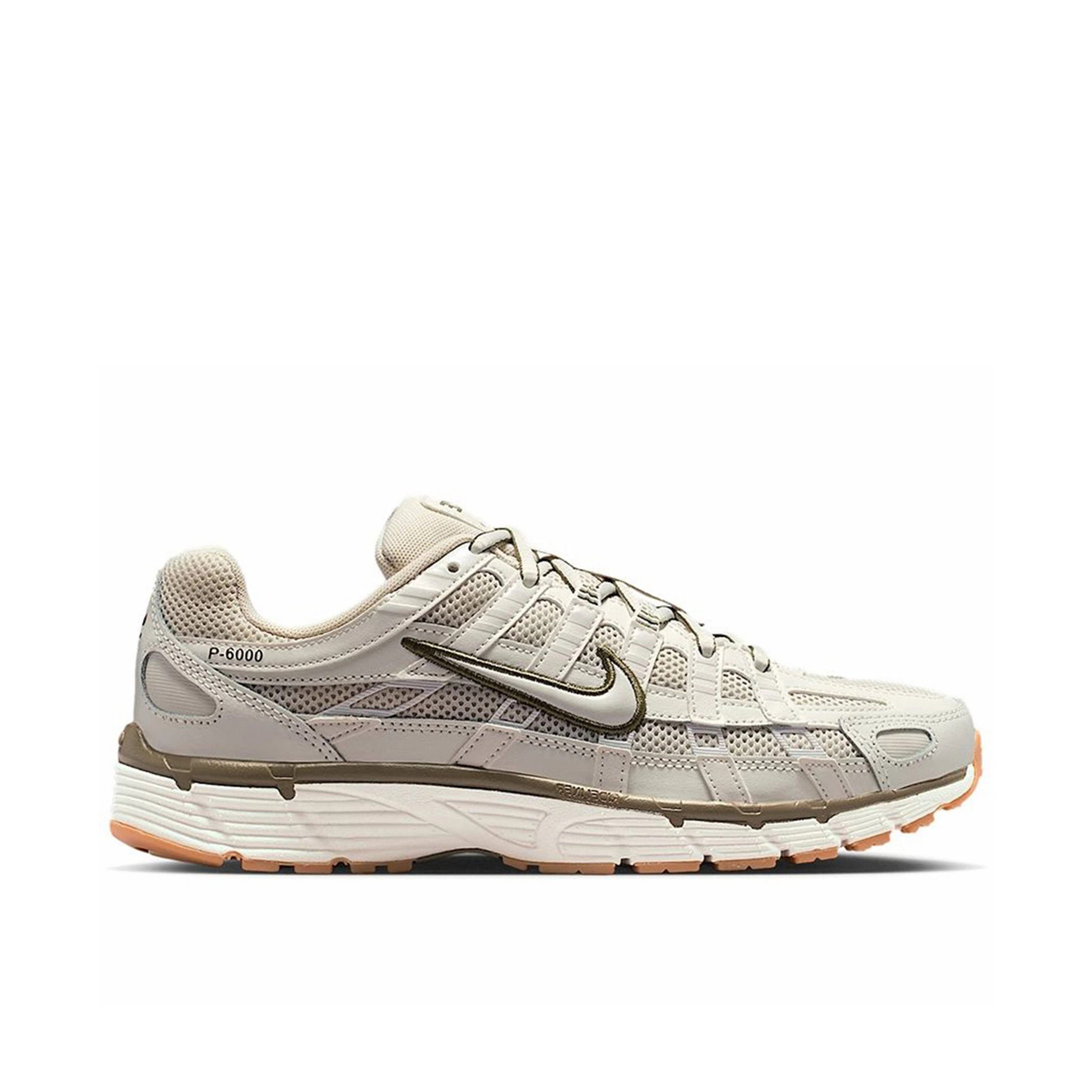 Nike P-6000 Light Bone Medium Olive Gum