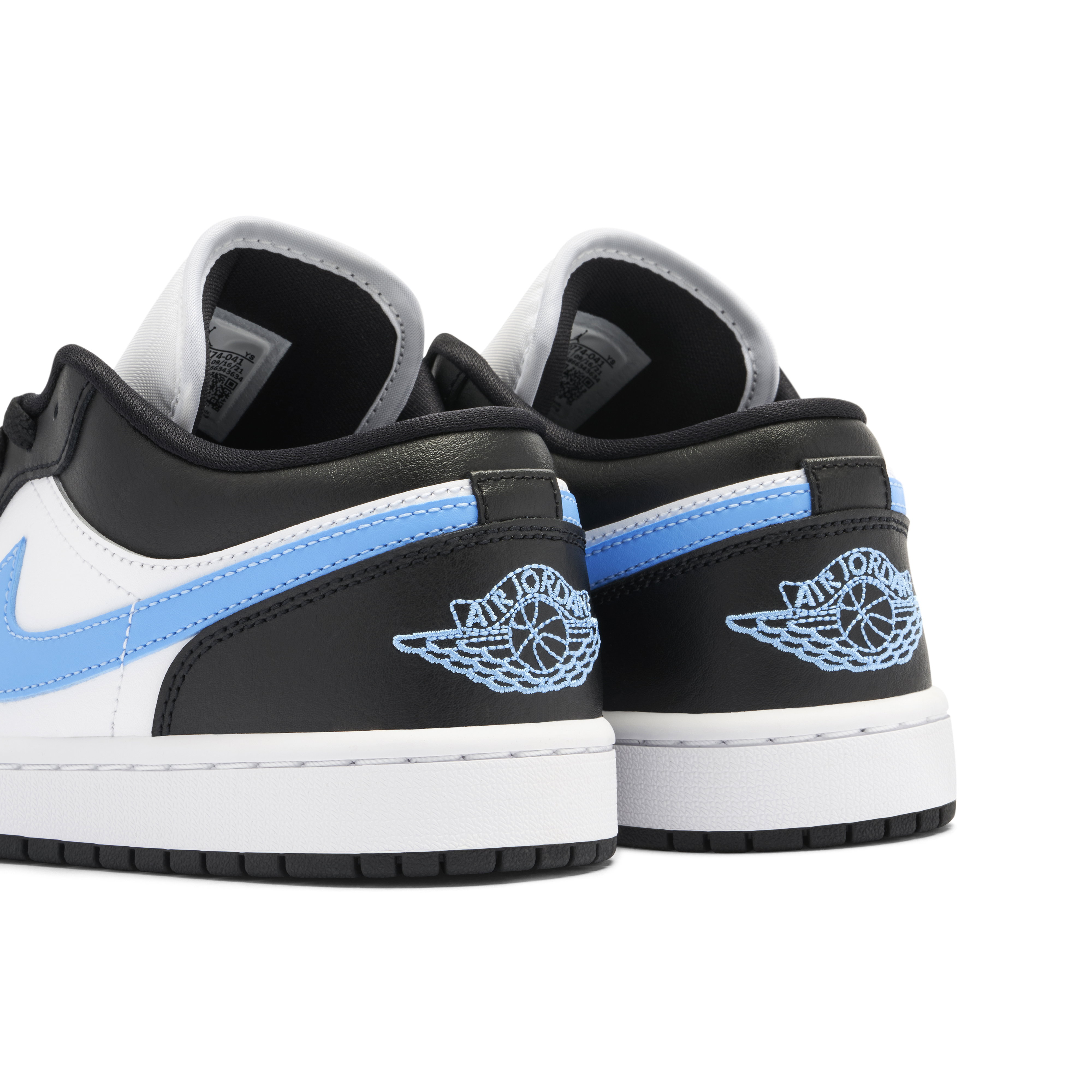 Air Jordan 1 Low Black University Blue Womens | DC0774-041 | Laced