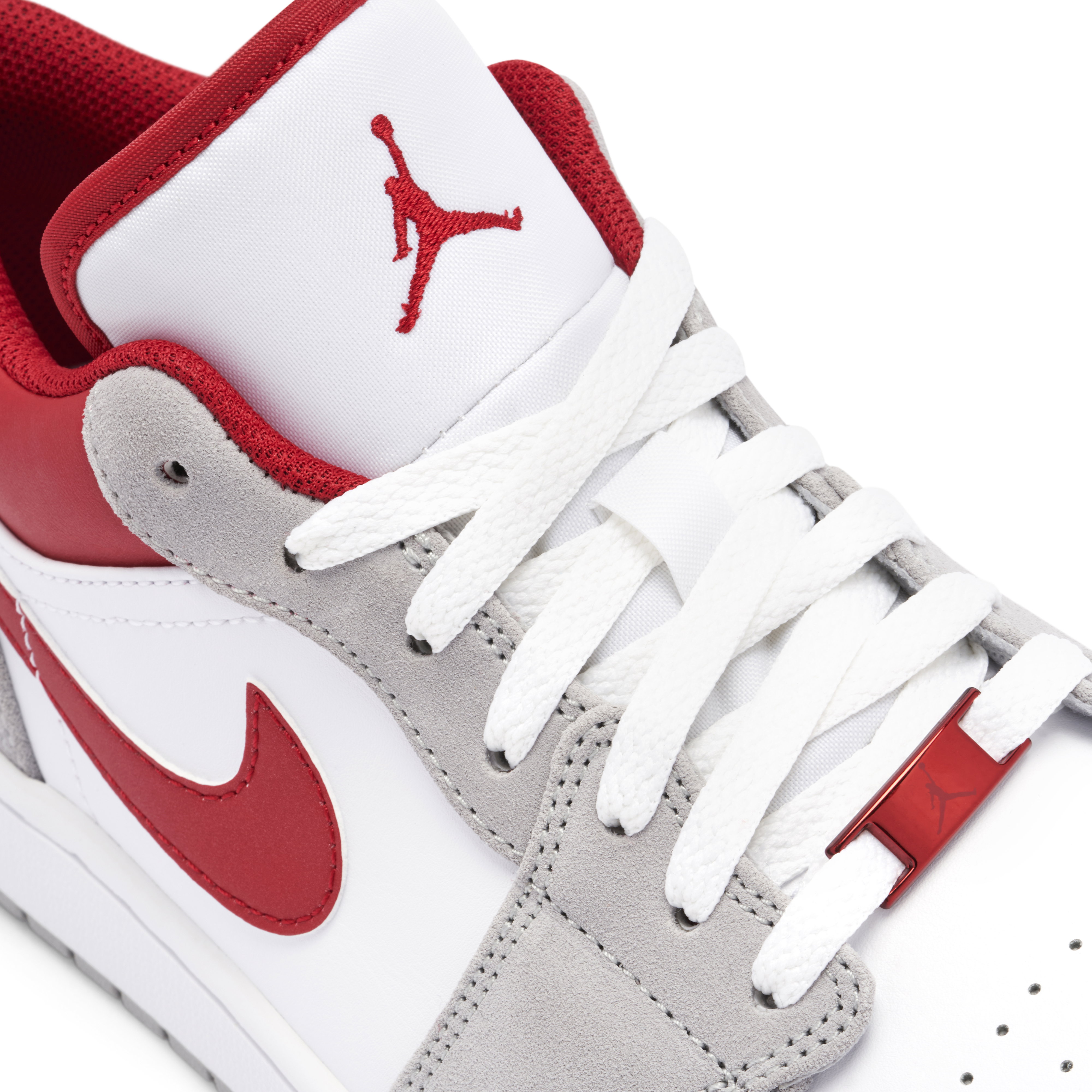 Air Jordan 1 Low Grey Red | DC6991-016 | Laced