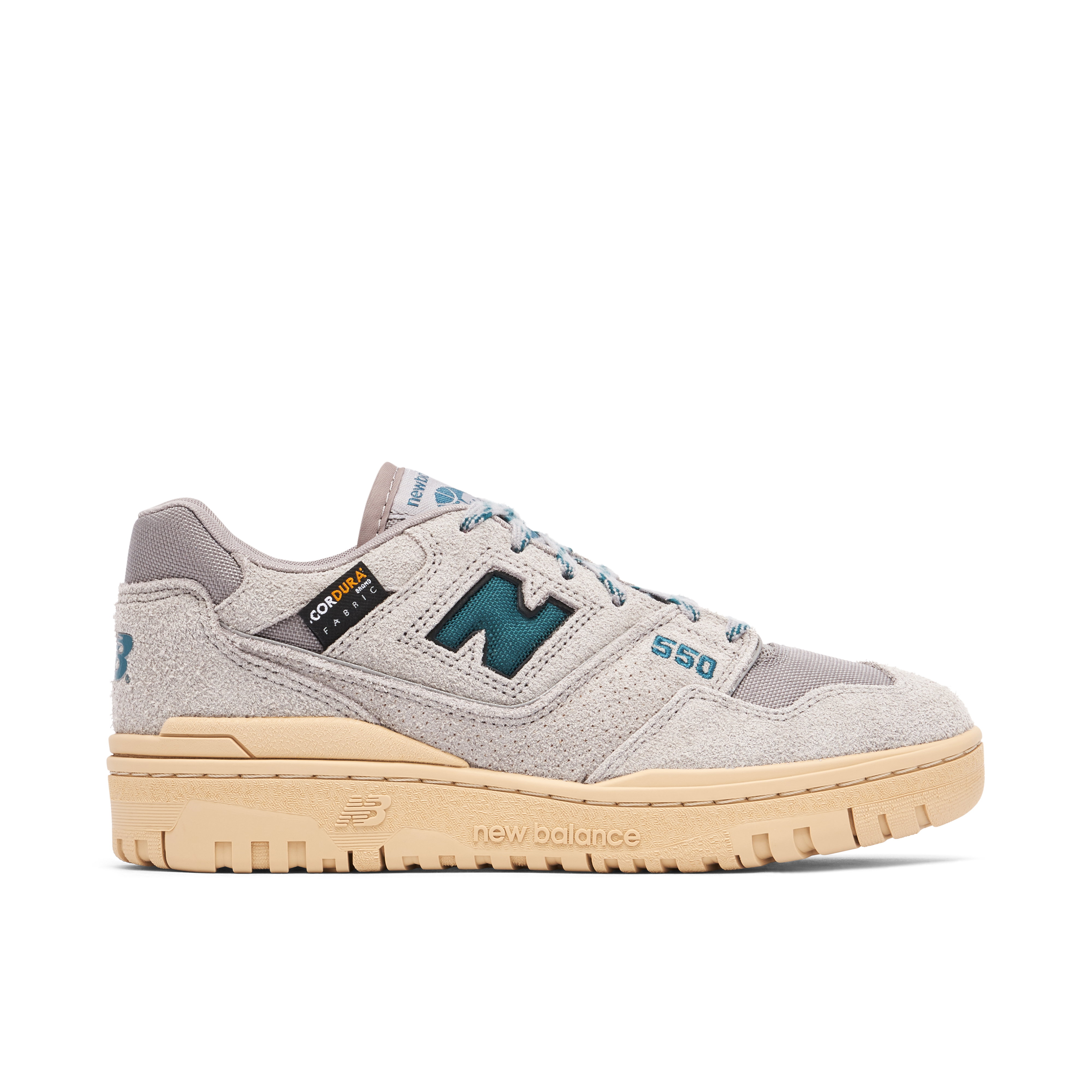 スニーカー size? New Balance BB550SS1 Cordura Pack Size? x New Balance 550 Cordura Pack Grey | BB550SS1 | Laced