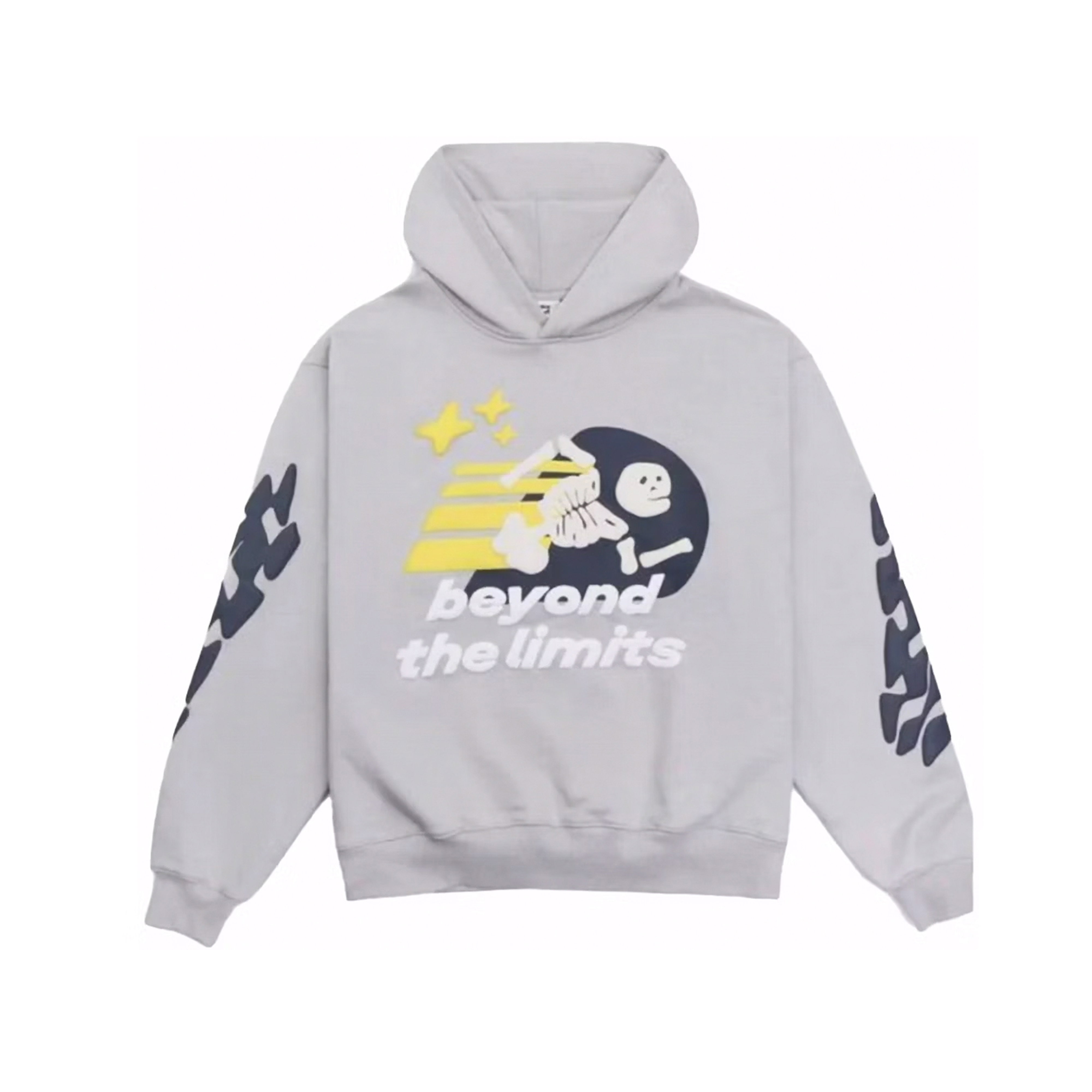 Broken Planet Beyond The Limits Hoodie Stone Grey | BROKEN-PLANET
