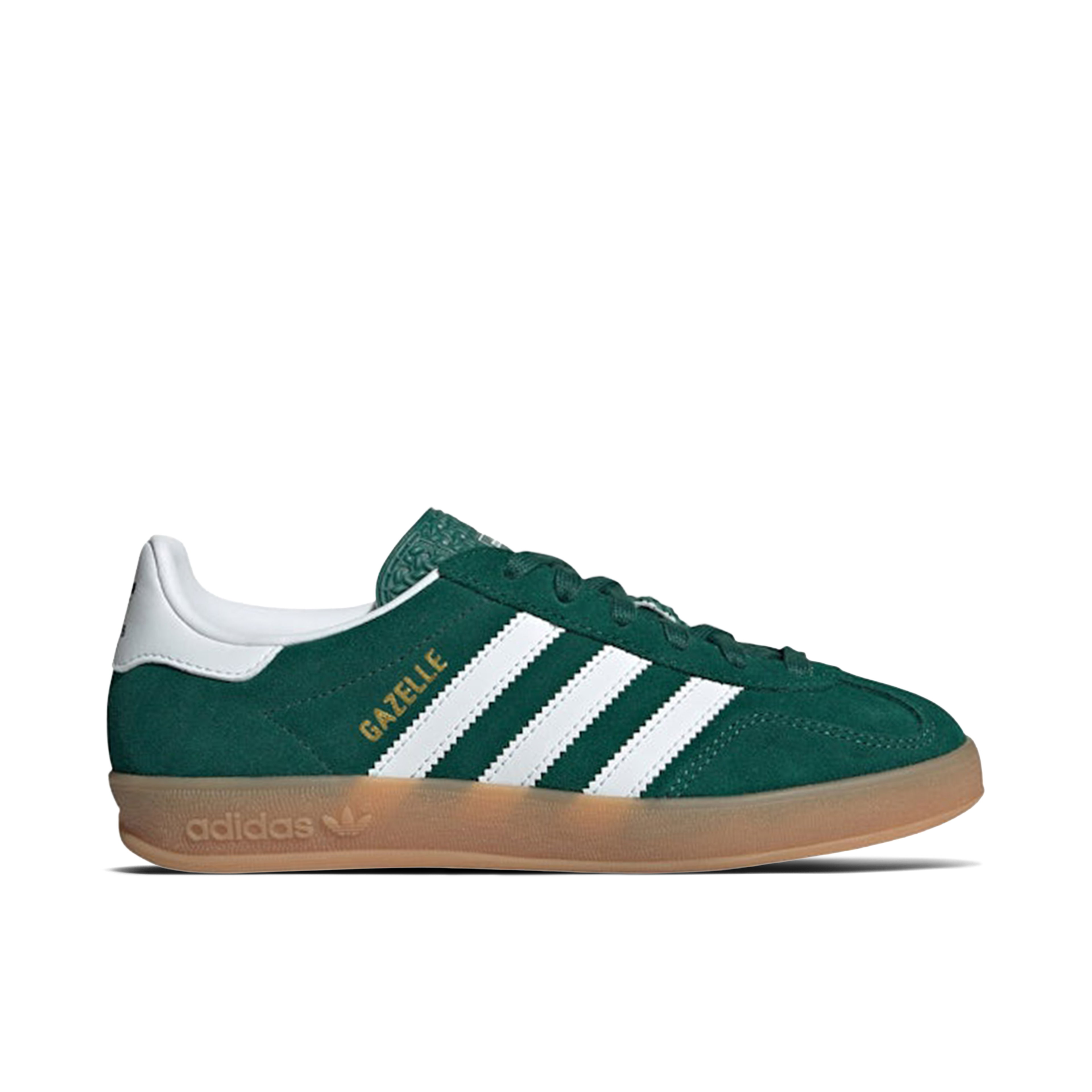 Adidas Gazelle Indoor Collegiate Green Cloud White Gum GS