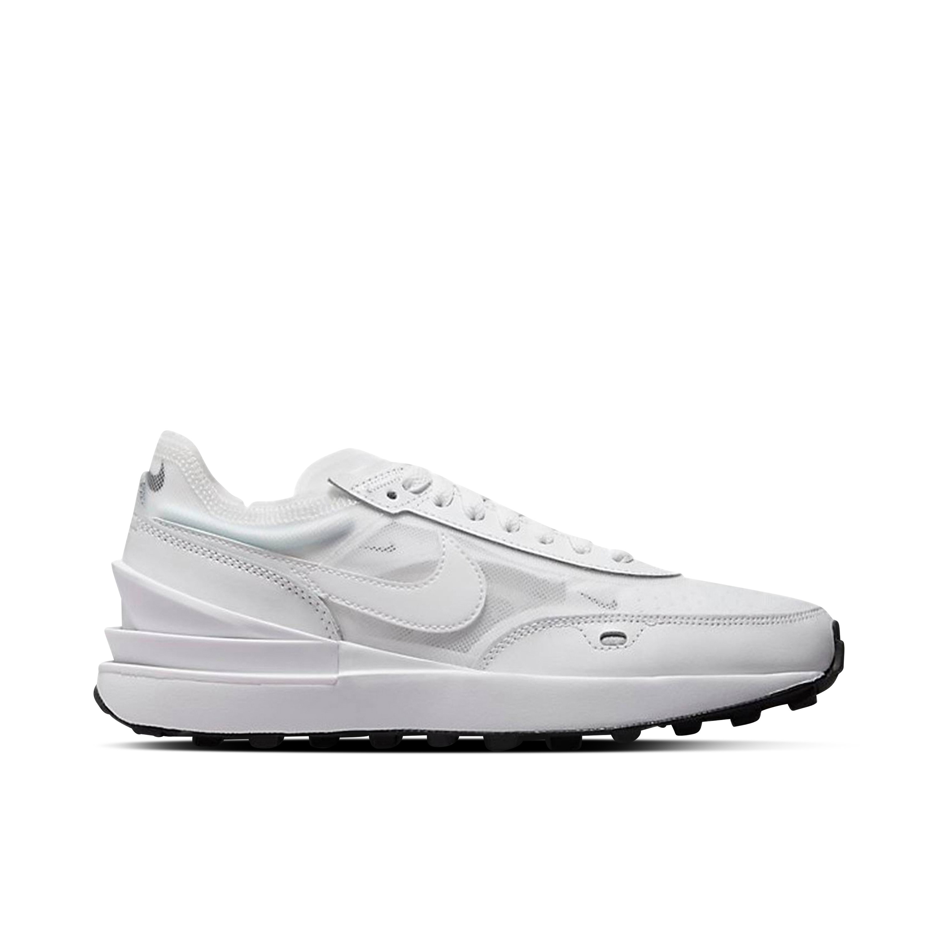 Nike Waffle One White Black White Womens