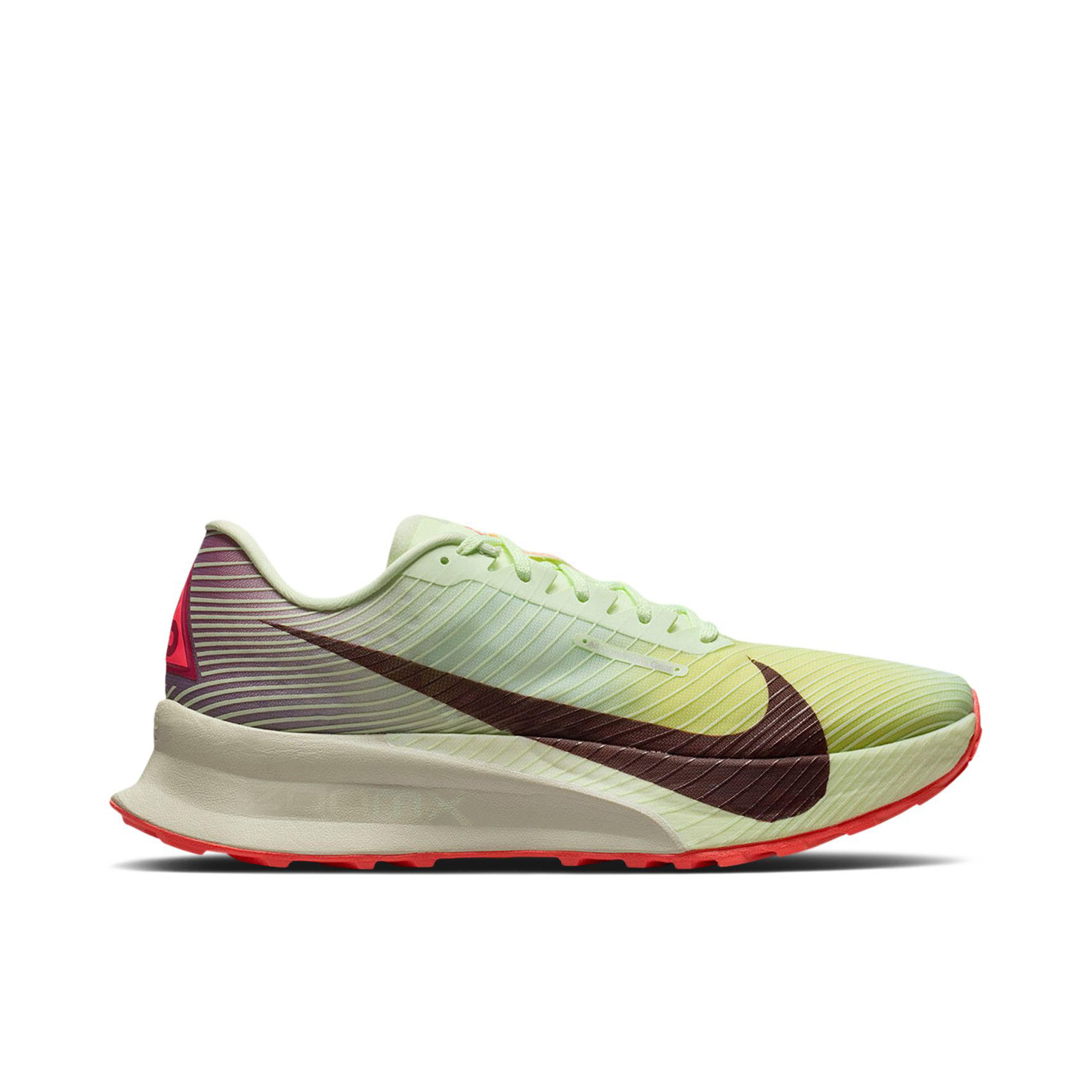 Nike ACG ZoomX Ultrafly Trail Volt Tint Burgundy Ash