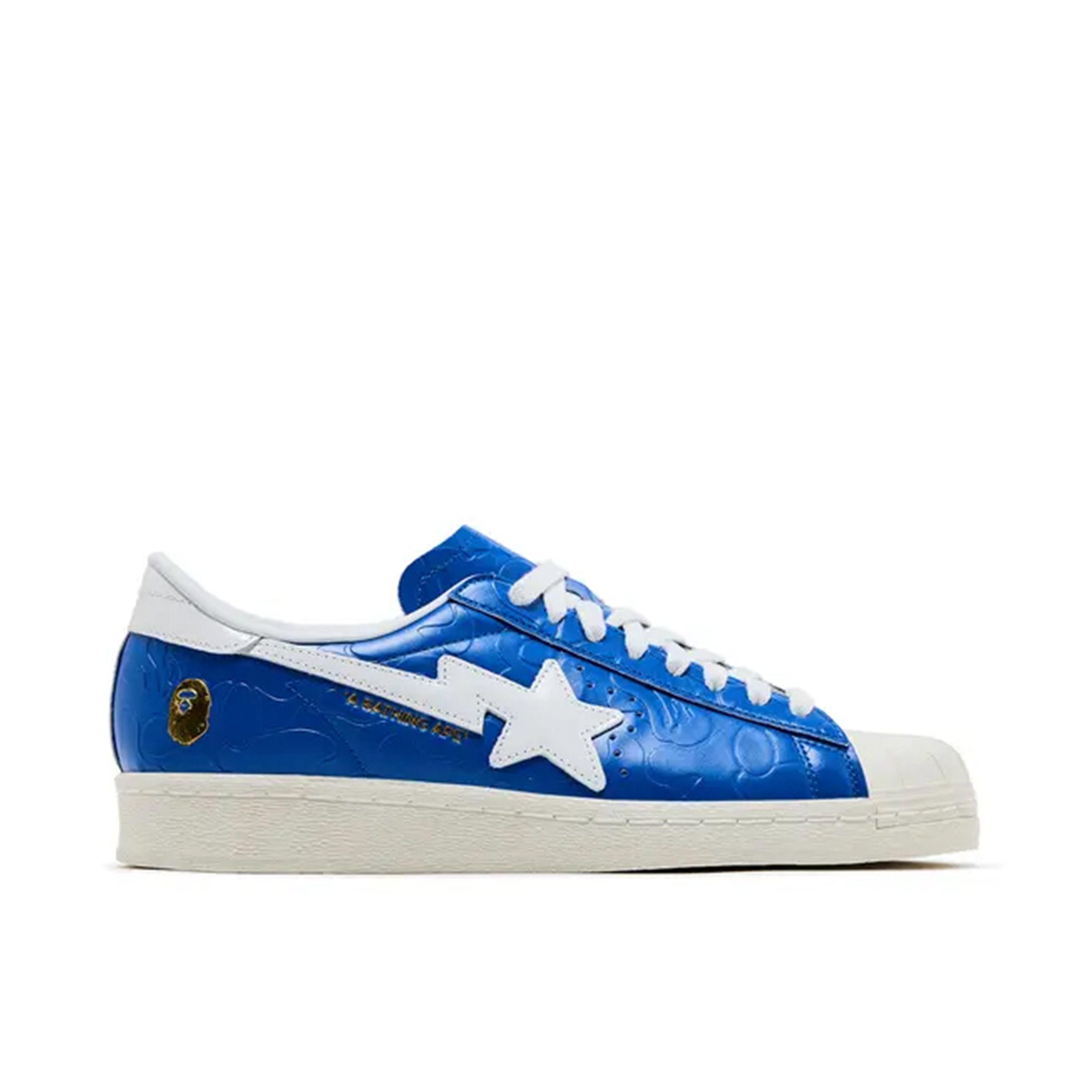 Adidas Superstar Vintage Bape Blue White