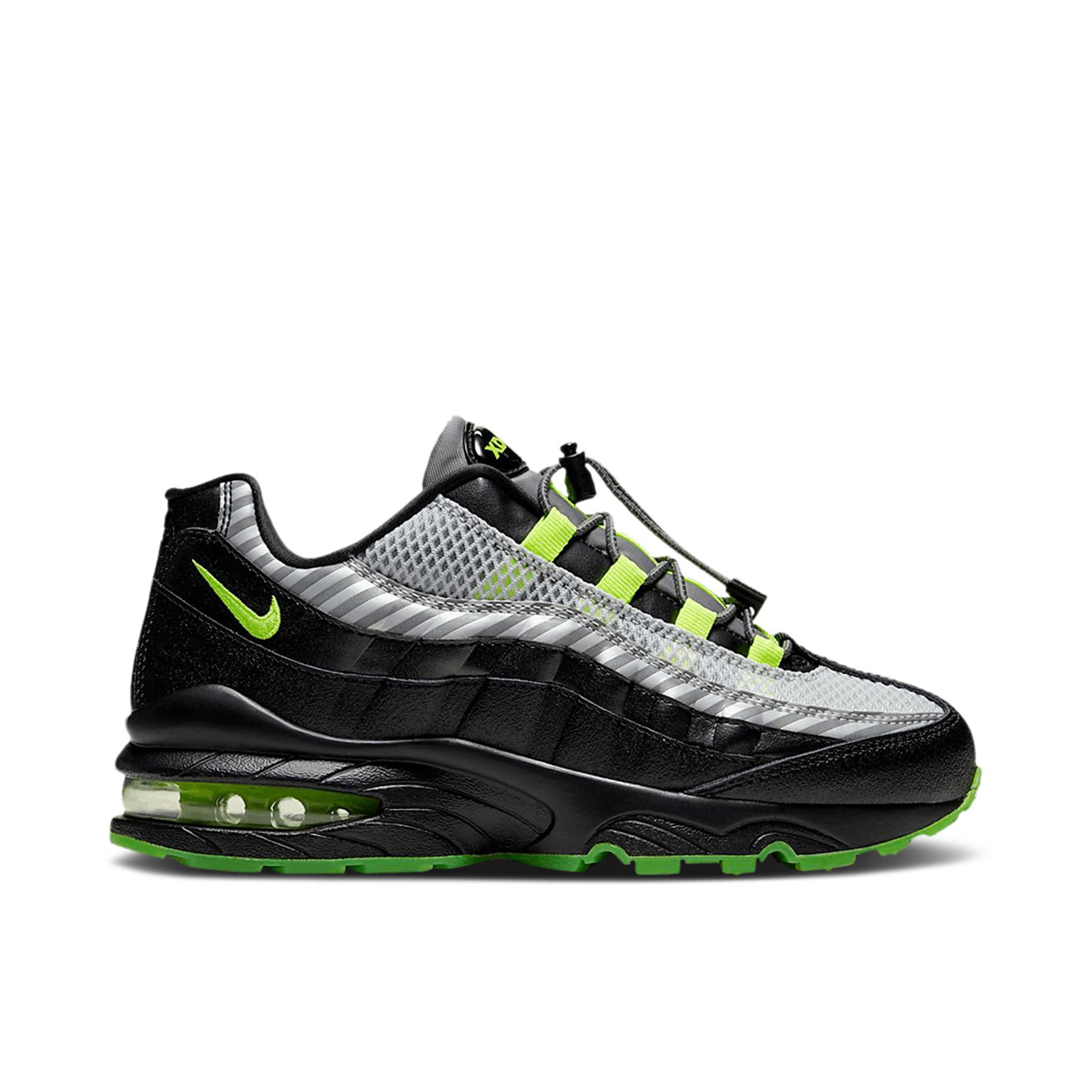 Nike Air Max 95 Black Gunsmoke Volt GS