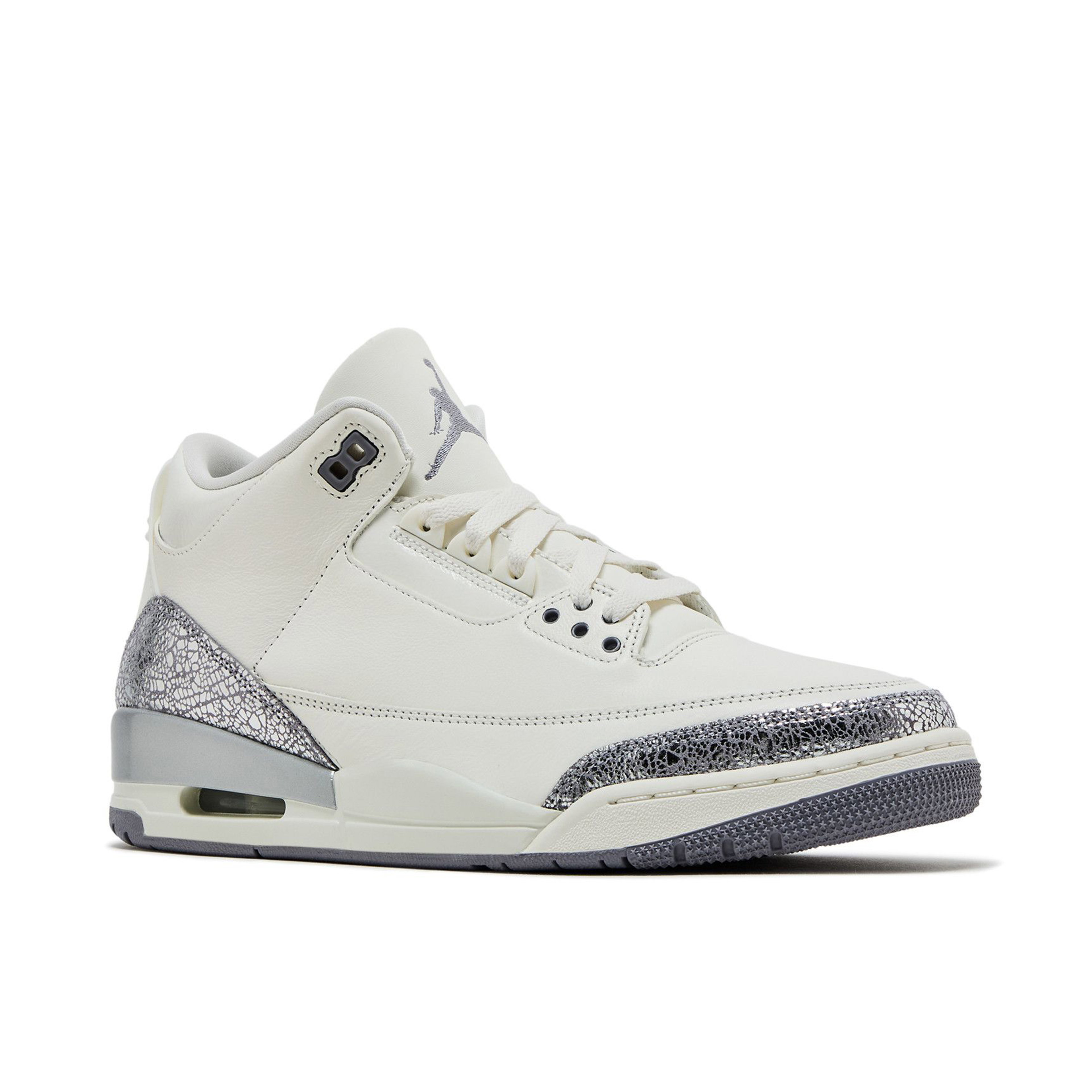 Air Jordan 3 Retro Sail Cement Grey Womens