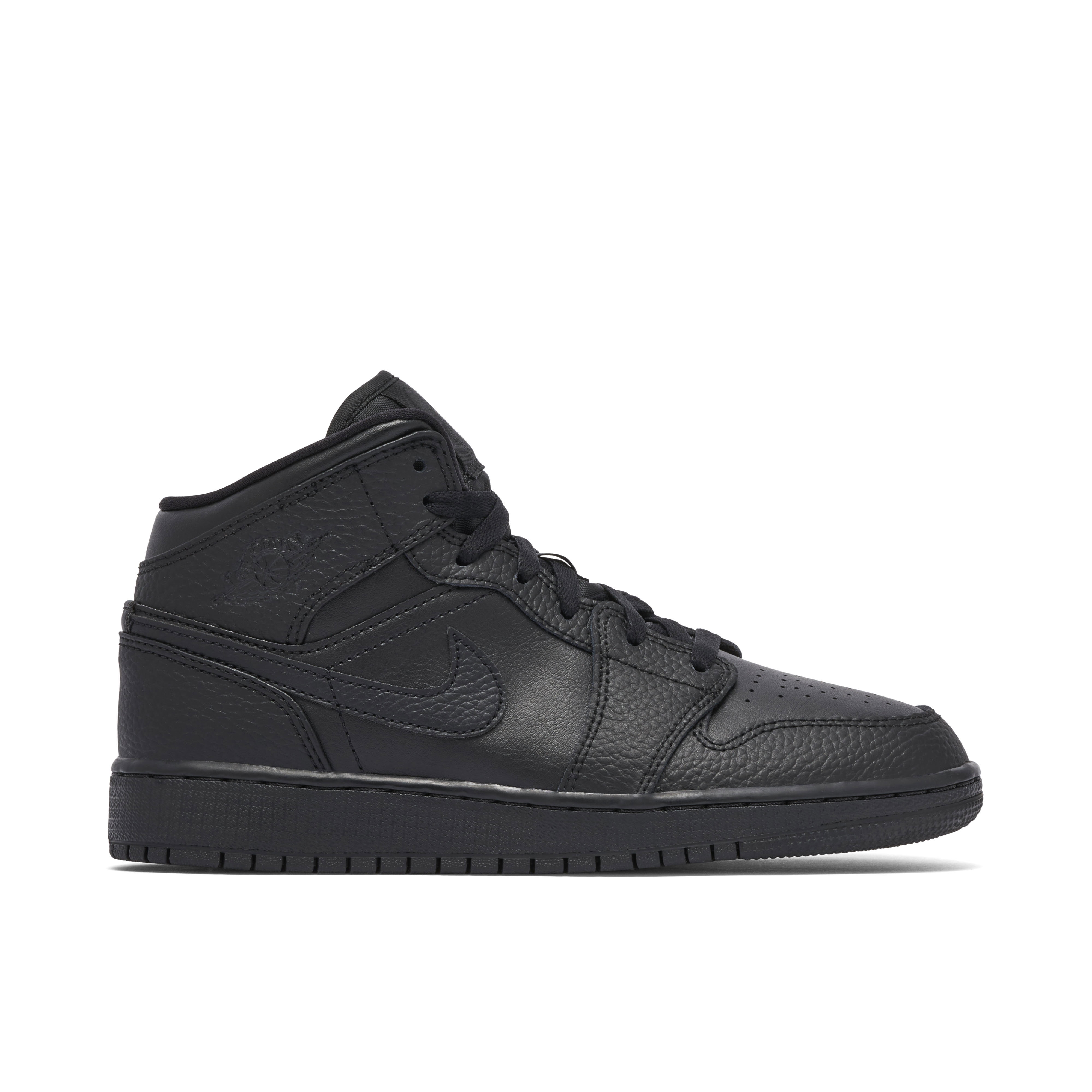 Air Jordan 1 Mid Black GS (2020) | 554725-091 | Laced