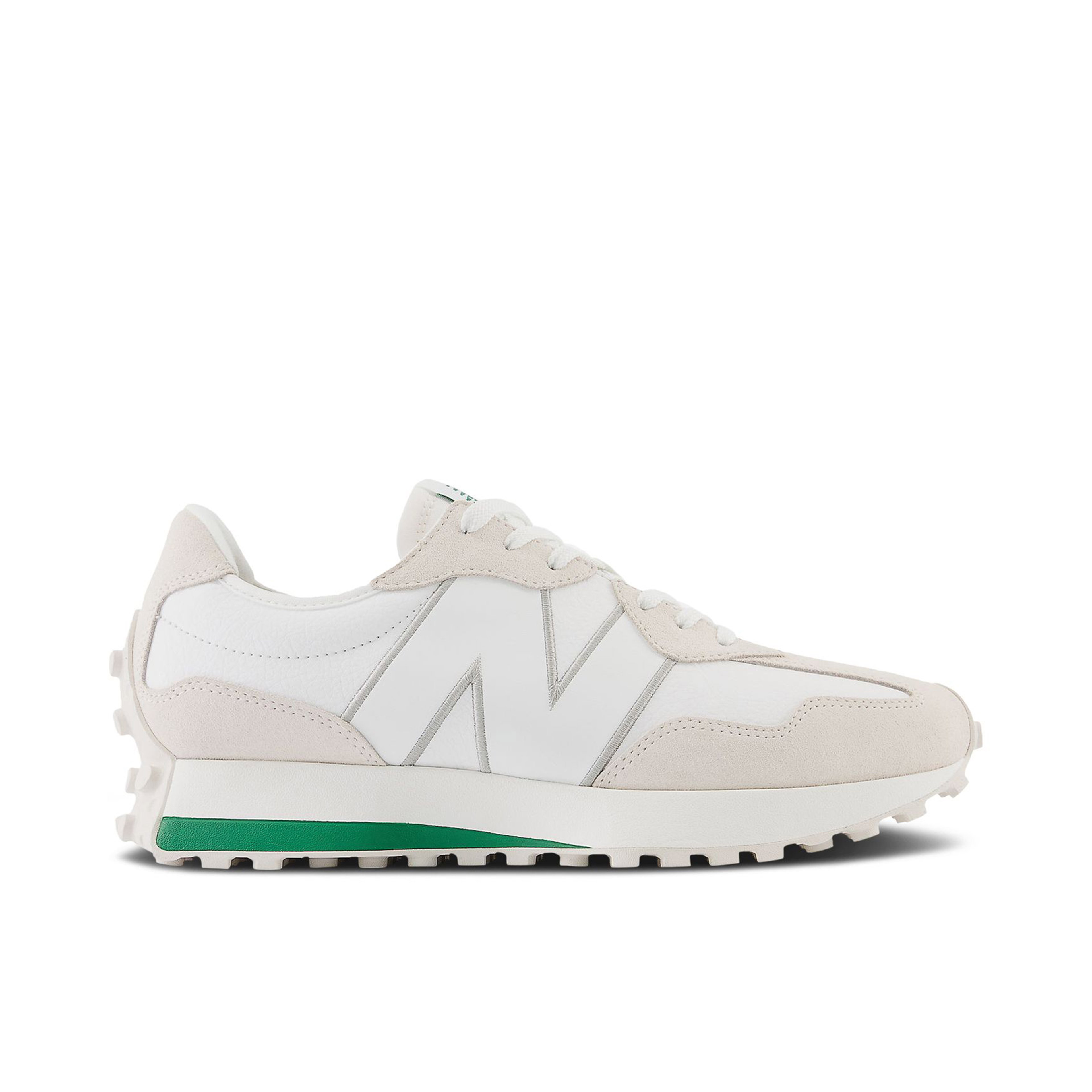 New Balance 327 White Succulent Green