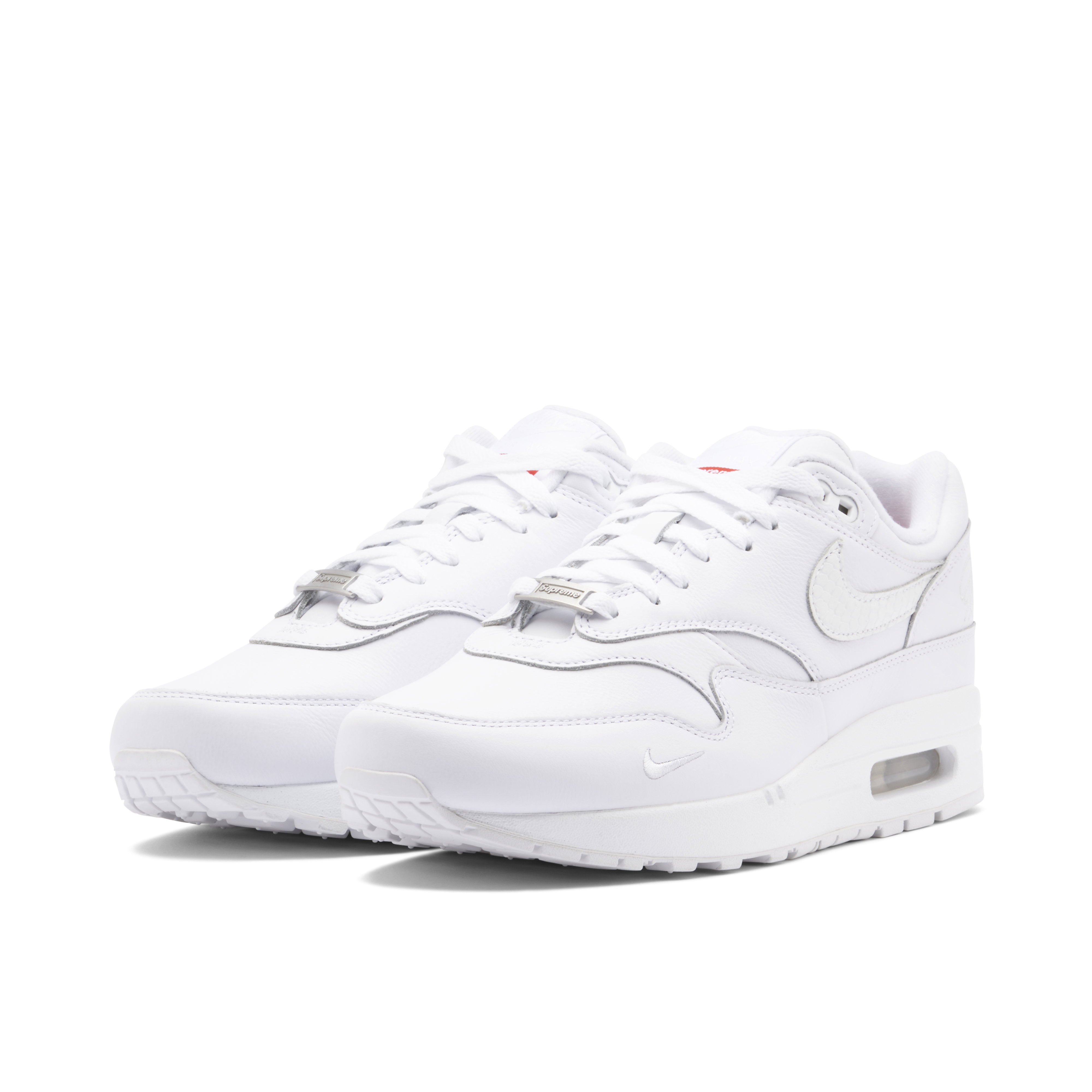 Nike Air Max 1 '87 SP Supreme Triple White | HF8813-100 | Laced