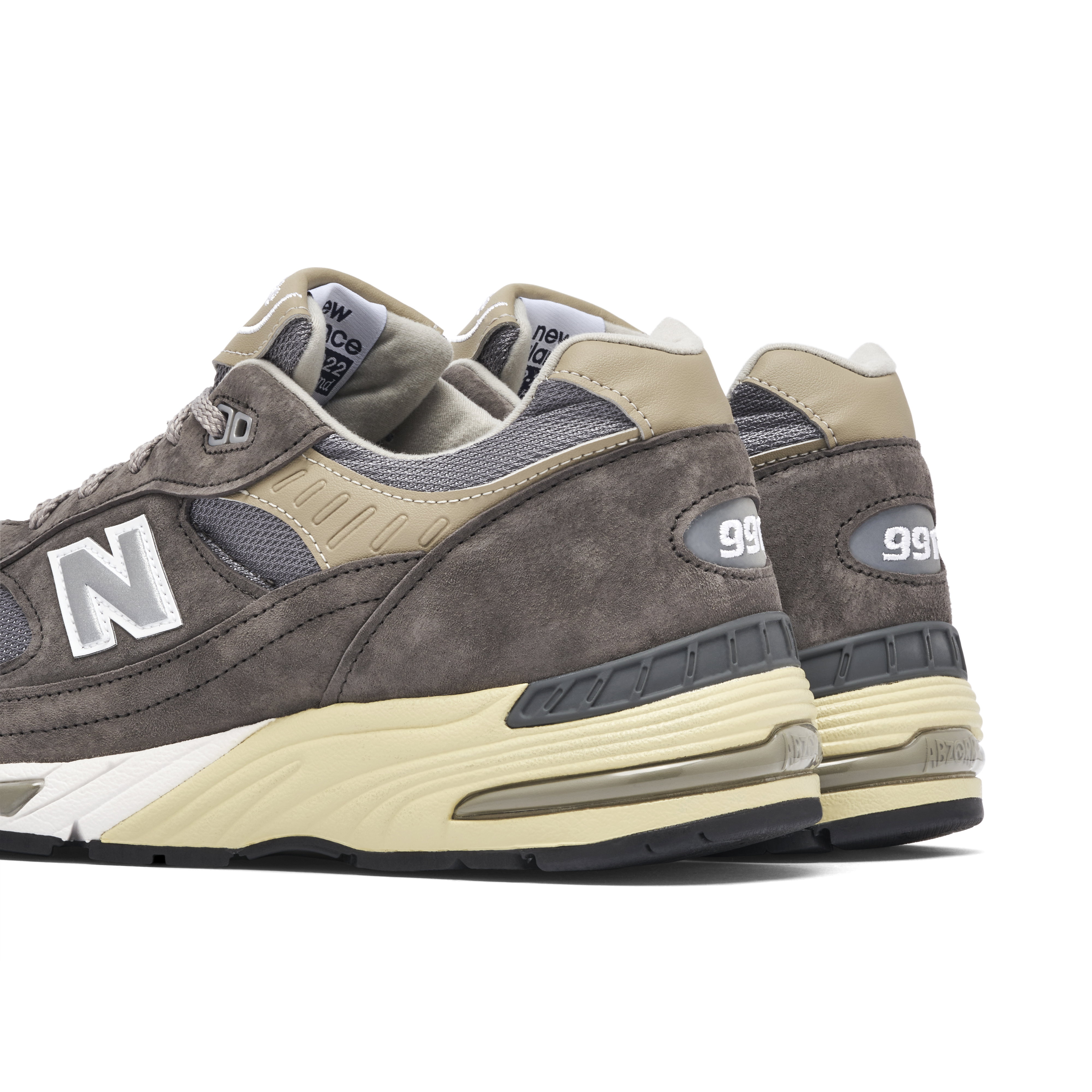 New Balance 991 Made in UK Grey Off White | M991UKF | Laced