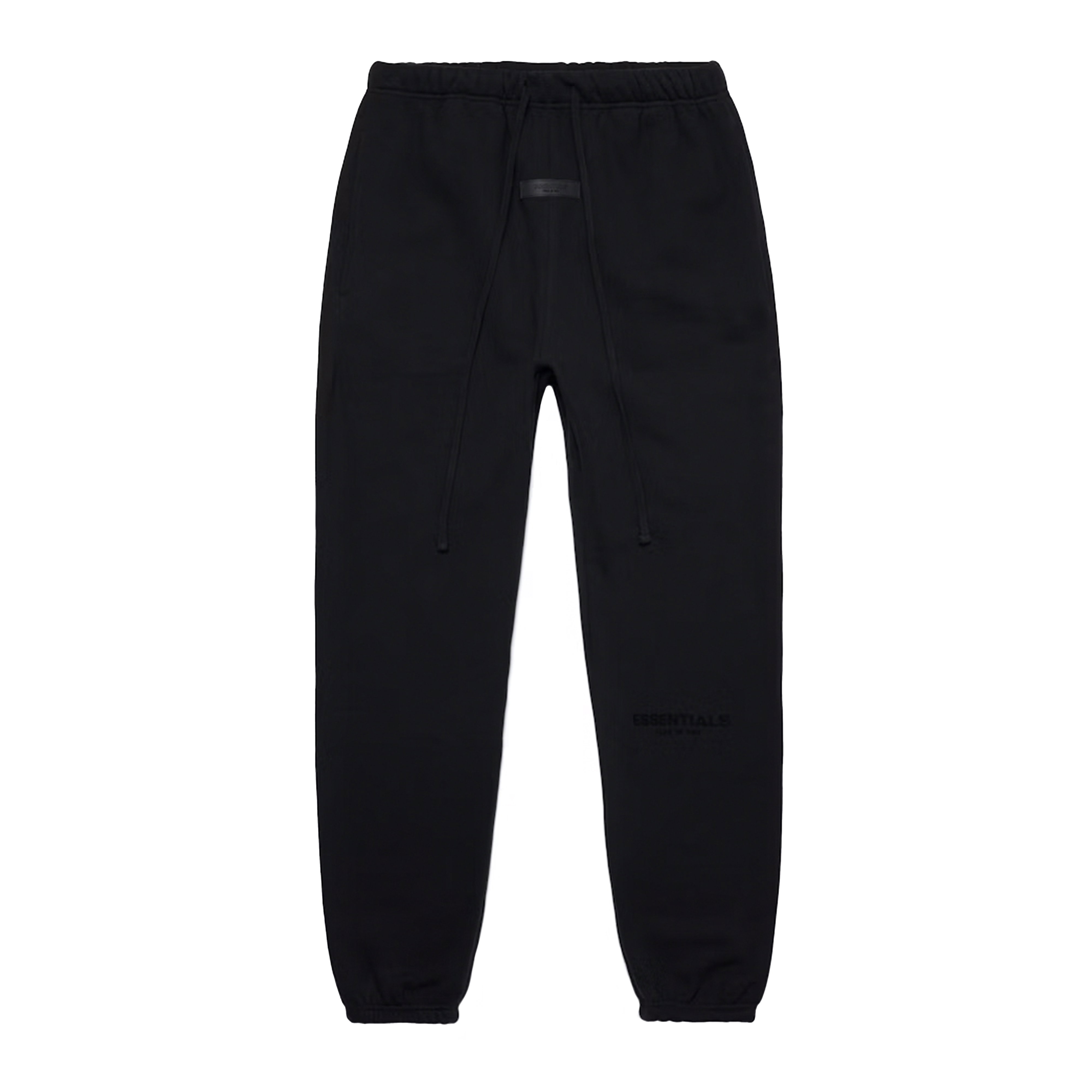 Fear of God Essentials Sweatshorts Off Black | FEAR-OF-GOD