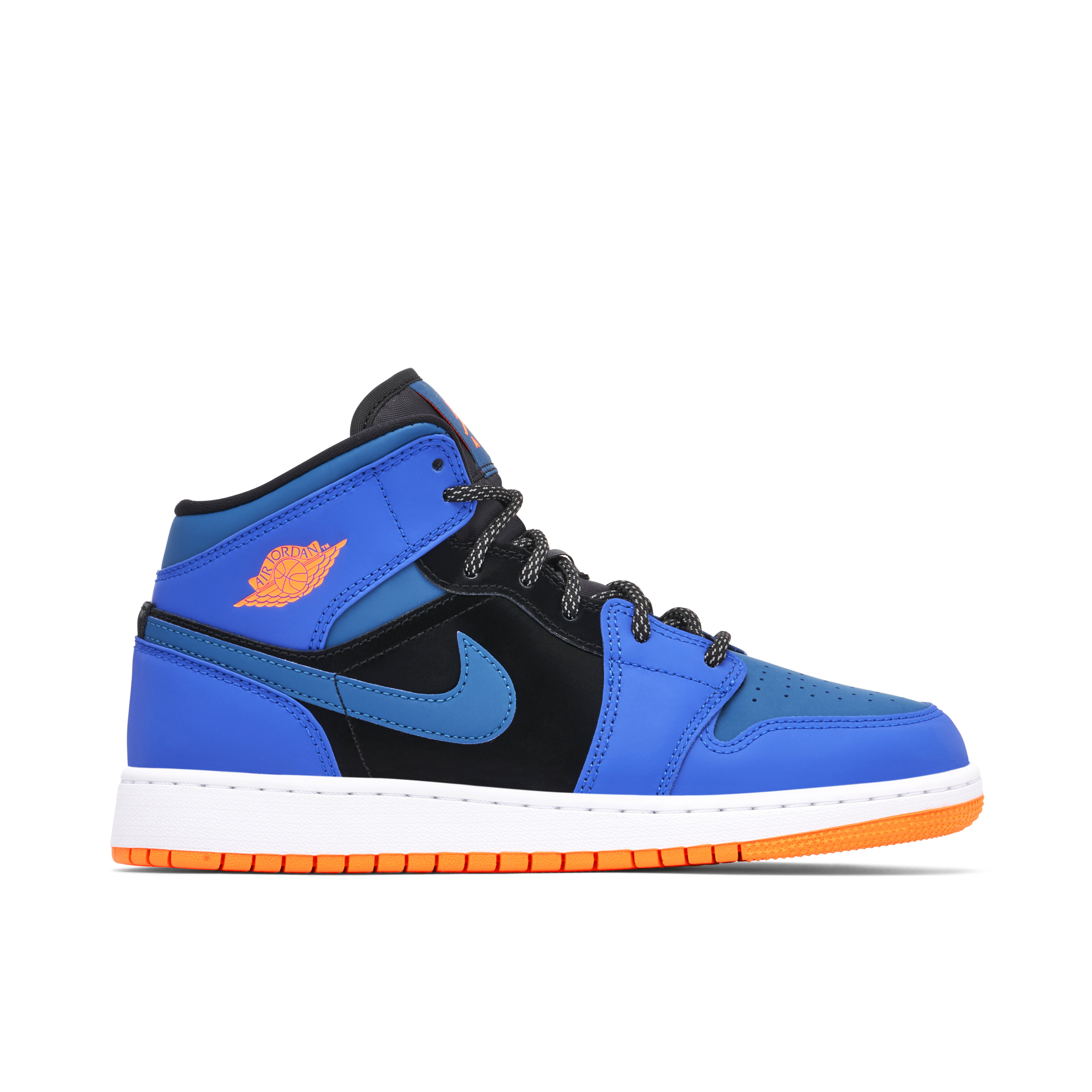 Air Jordan 1 Mid Racer Blue GS | 554725-440 | Laced