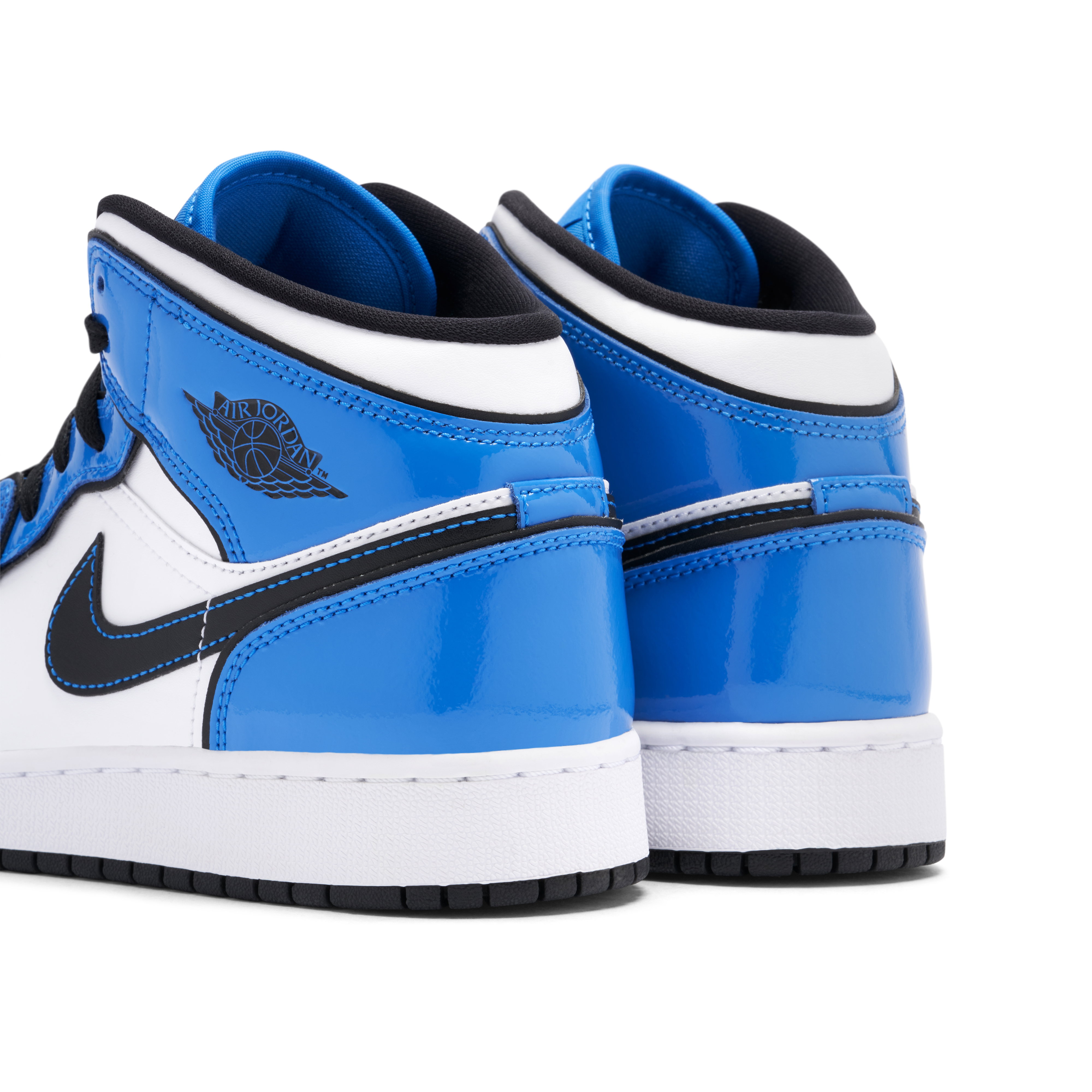 Air Jordan 1 Mid Signal Blue GS | BQ6931-402 | Laced