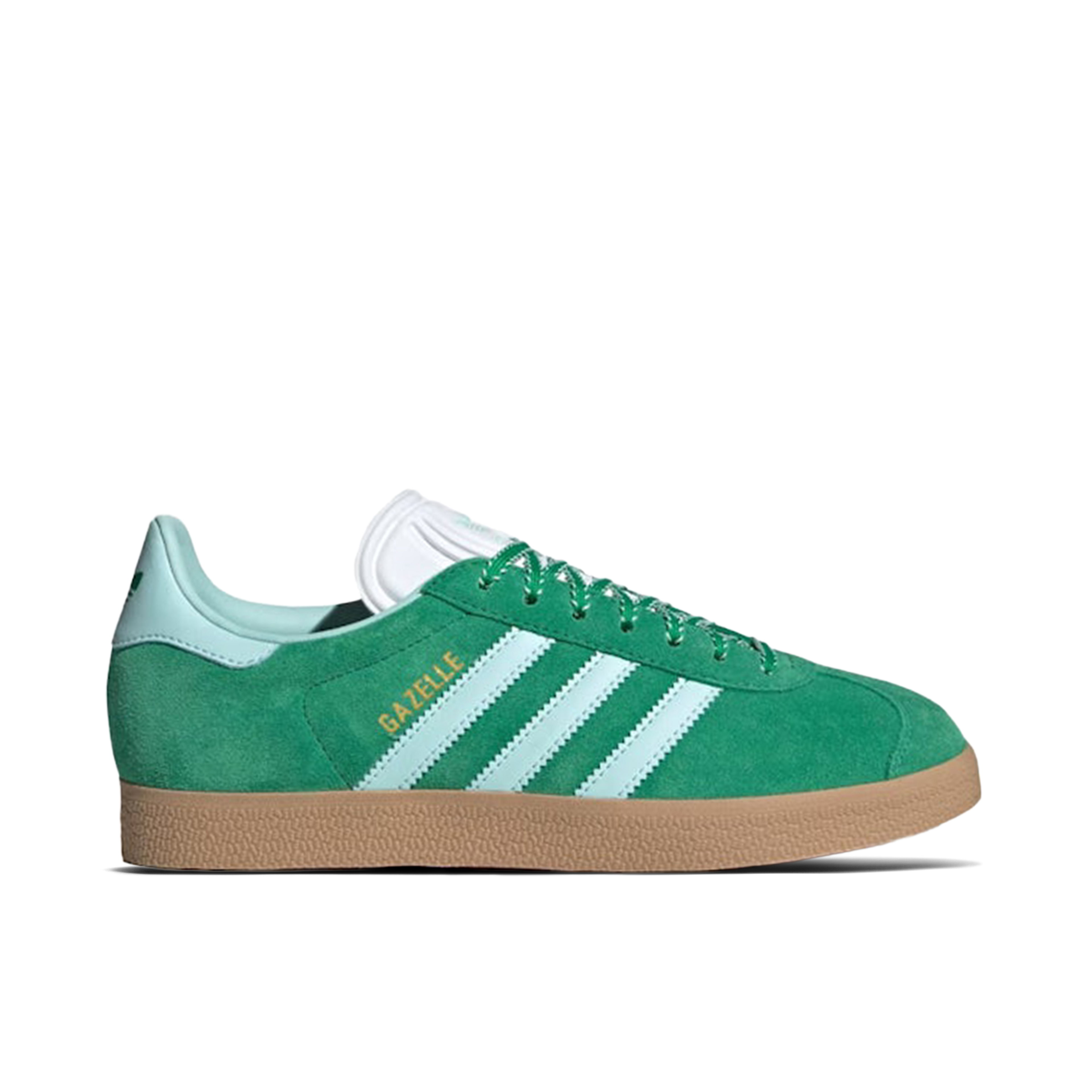 Adidas Gazelle Green Semi Flash Aqua Womens