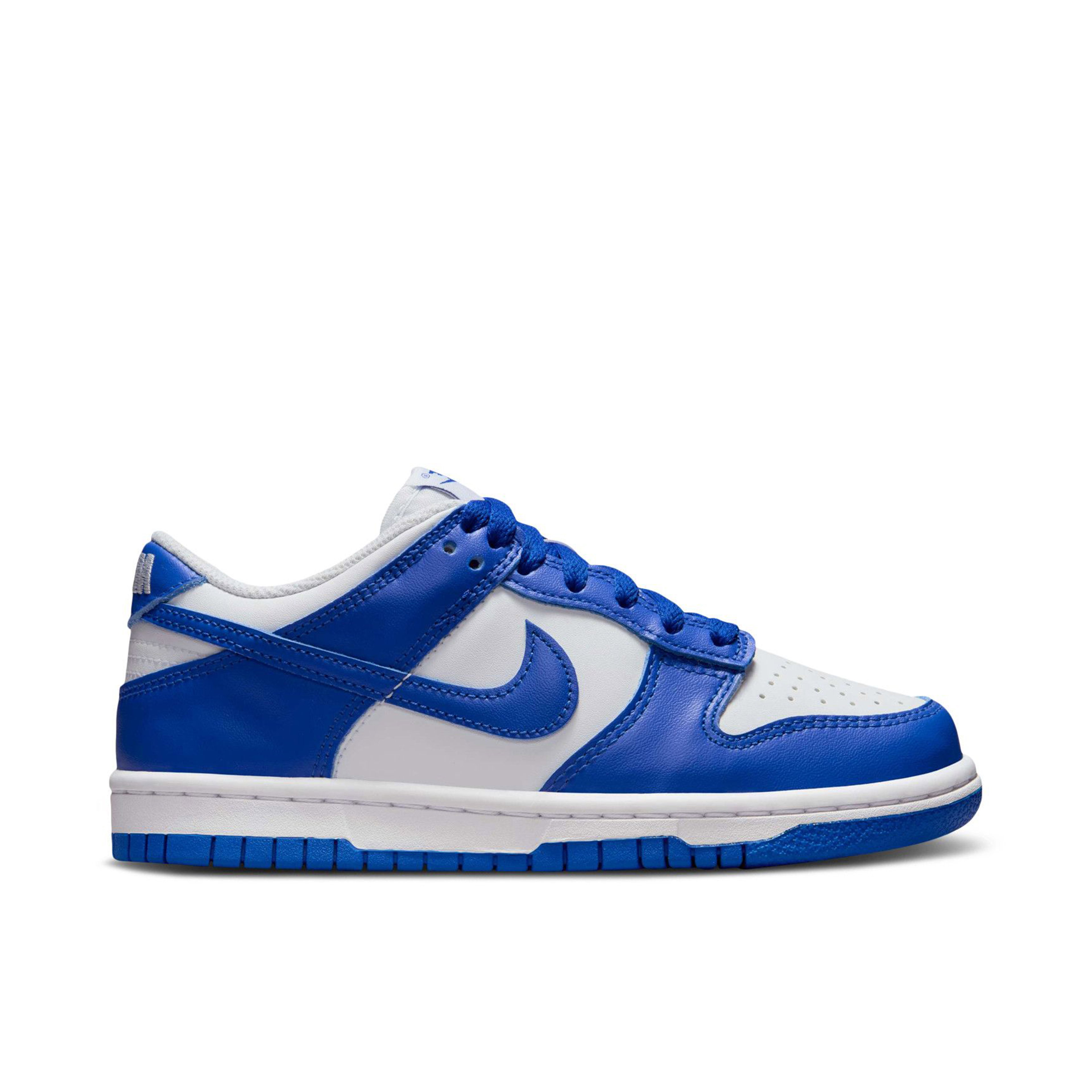Nike Dunk Low White Hyper Royal GS