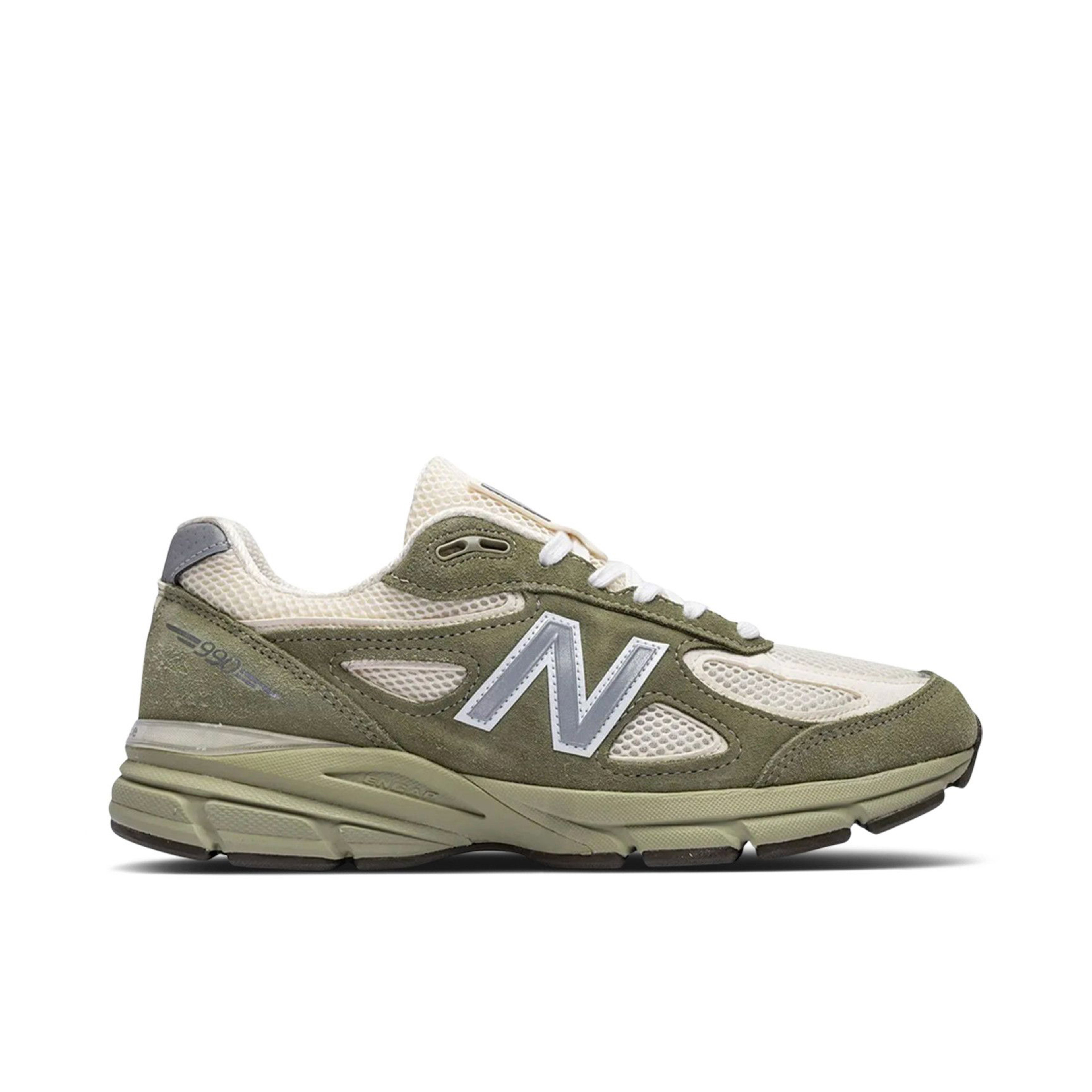New Balance 990v4 MiUSA Olive Leaf