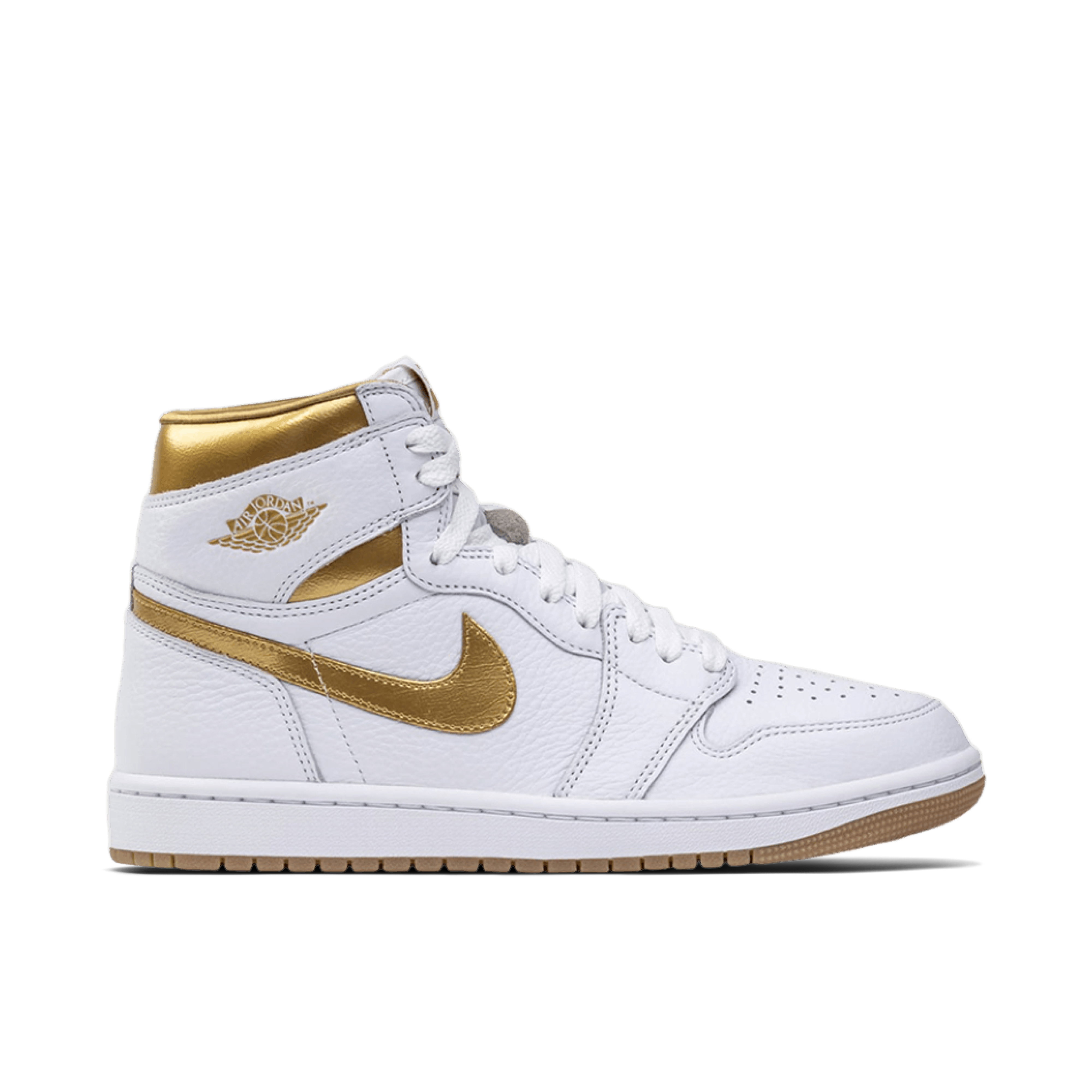 Air Jordan 1 Retro High OG Metallic Gold Womens | FD2596-107 | Laced