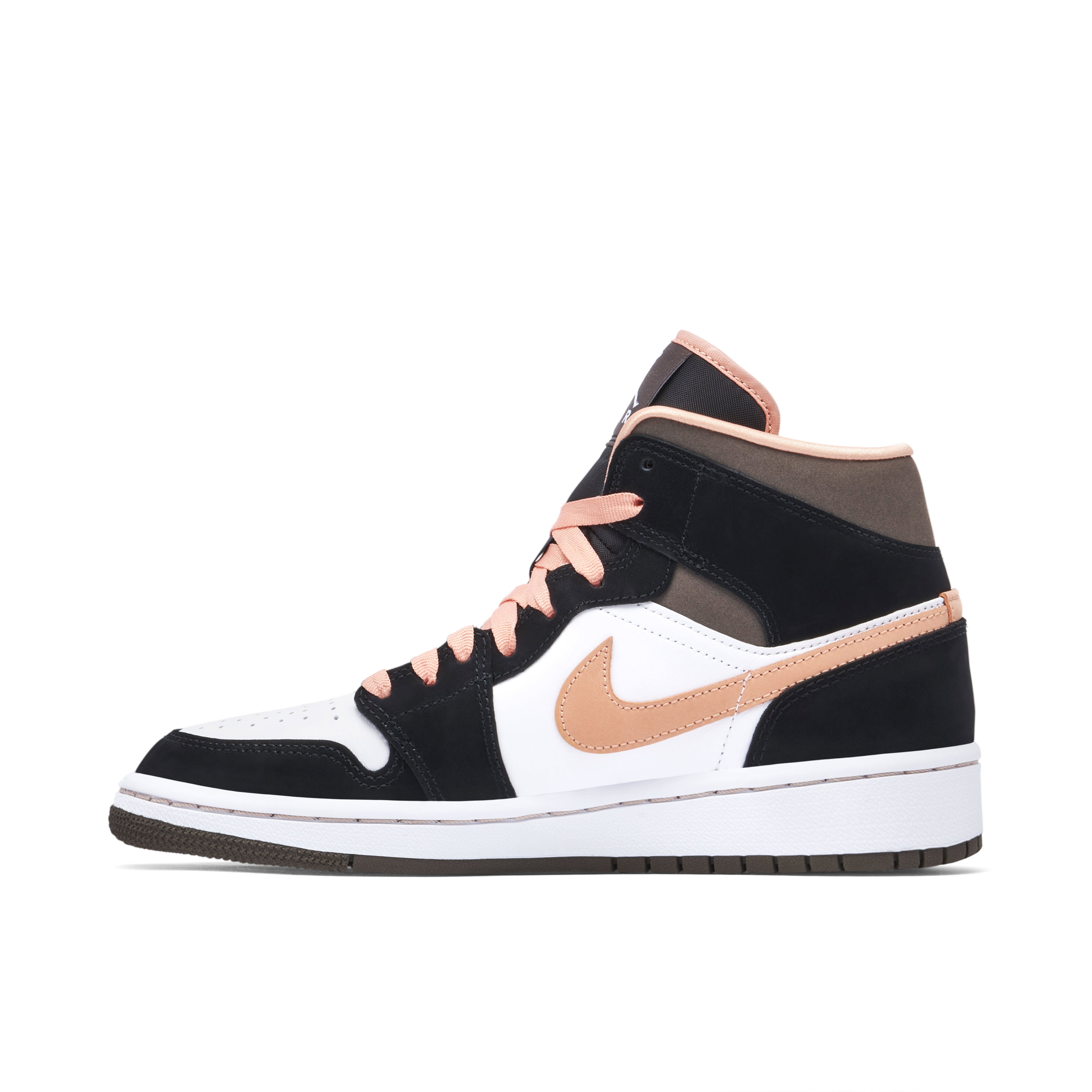 Air Jordan 1 Mid Peach Mocha