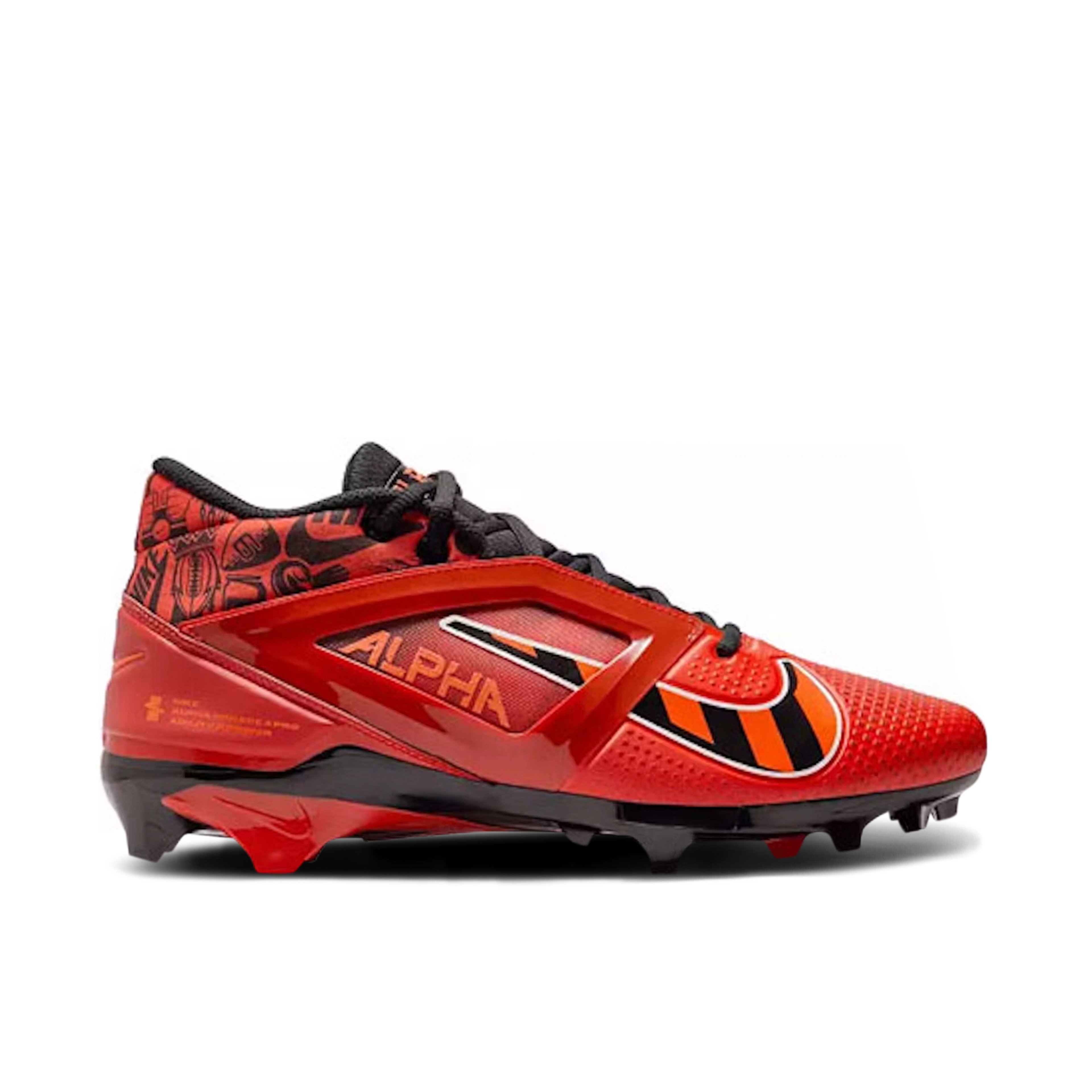 Nike Alpha Menace 4 Pro Picante Red Black