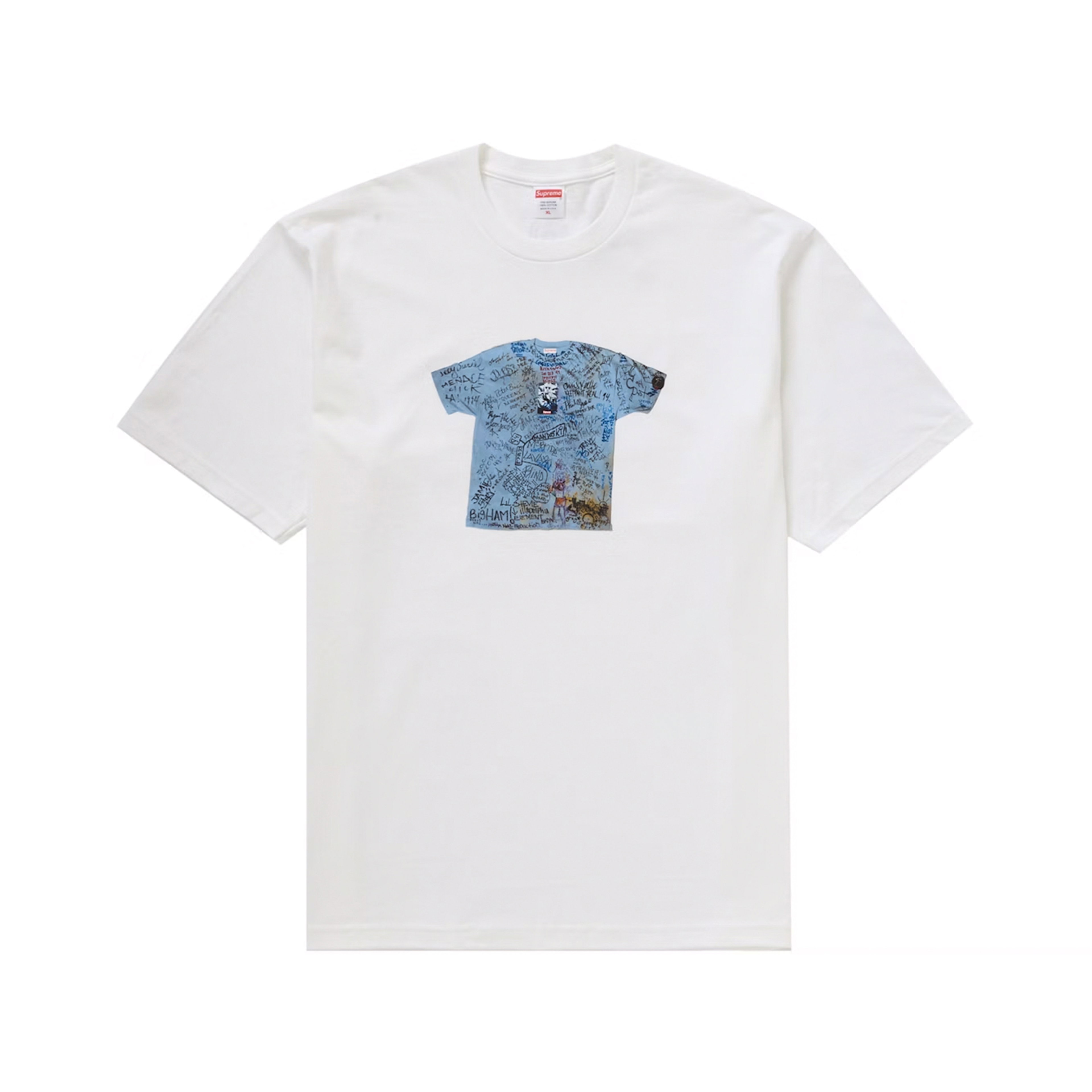 Supreme 30th Anniversary First Tee White