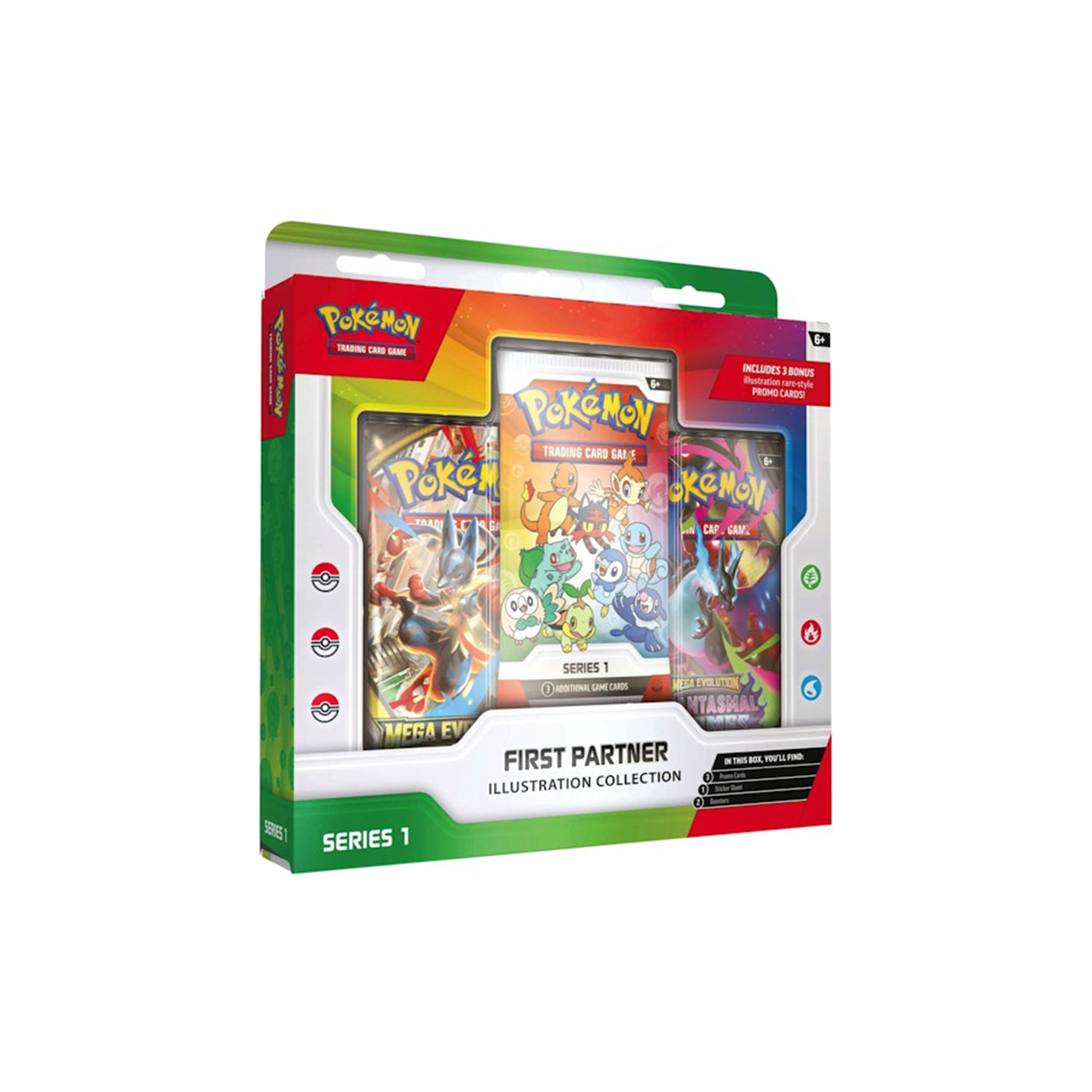 2026 Pokémon First Partner Illustration Collection Series 1 Box