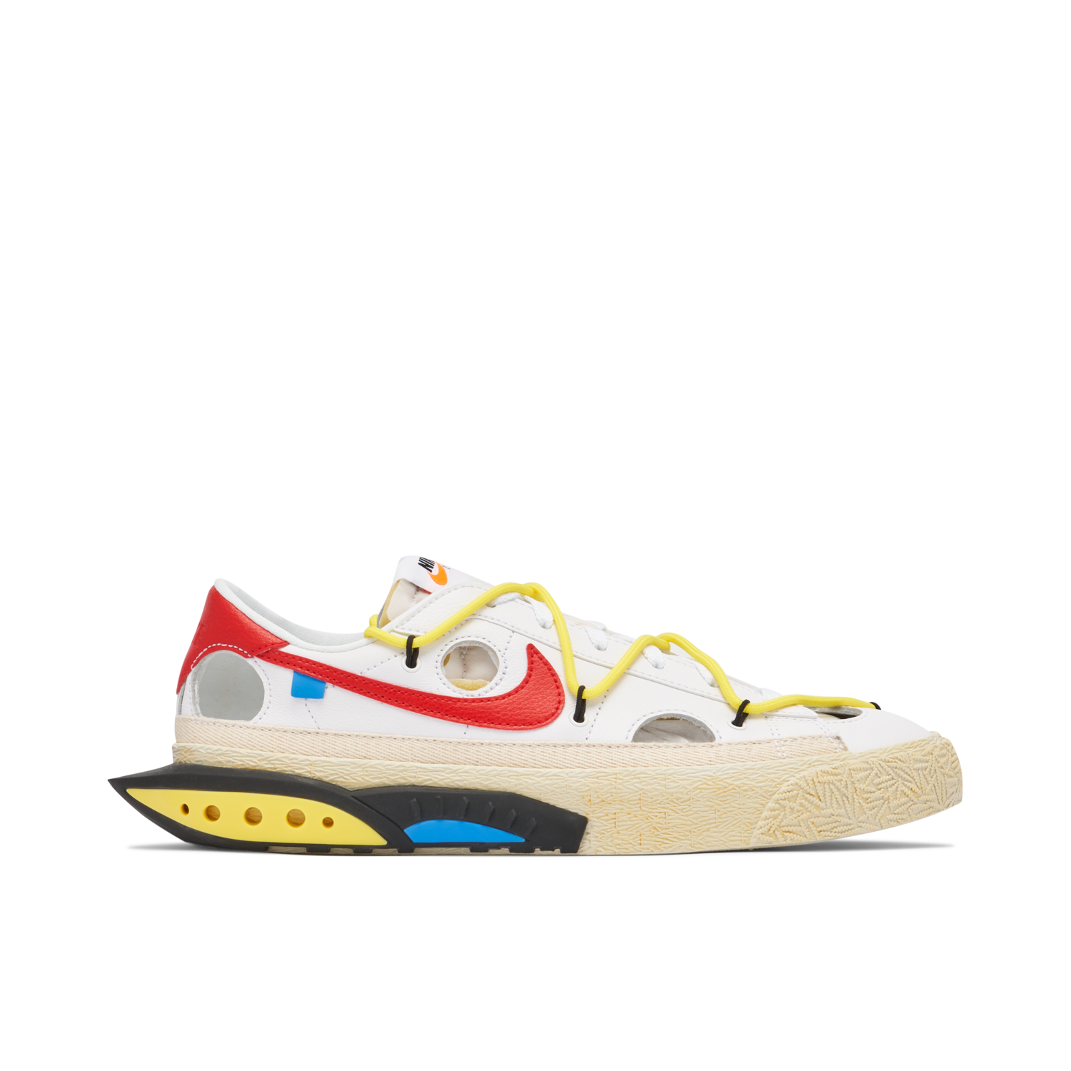 Off-White x Nike Blazer Low White University Red