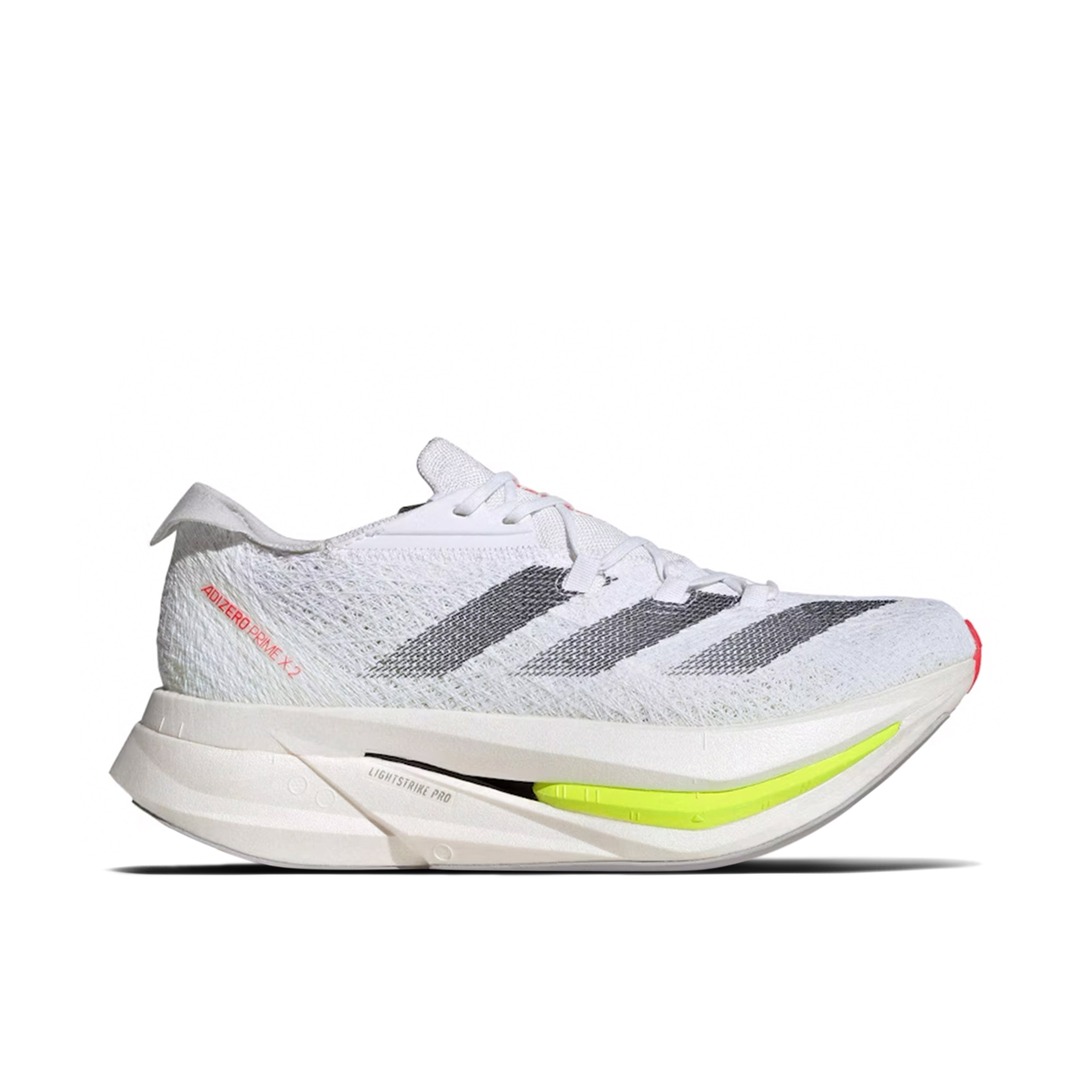 Adidas Adizero Prime X 2.0 Strung White Black Lucid Red