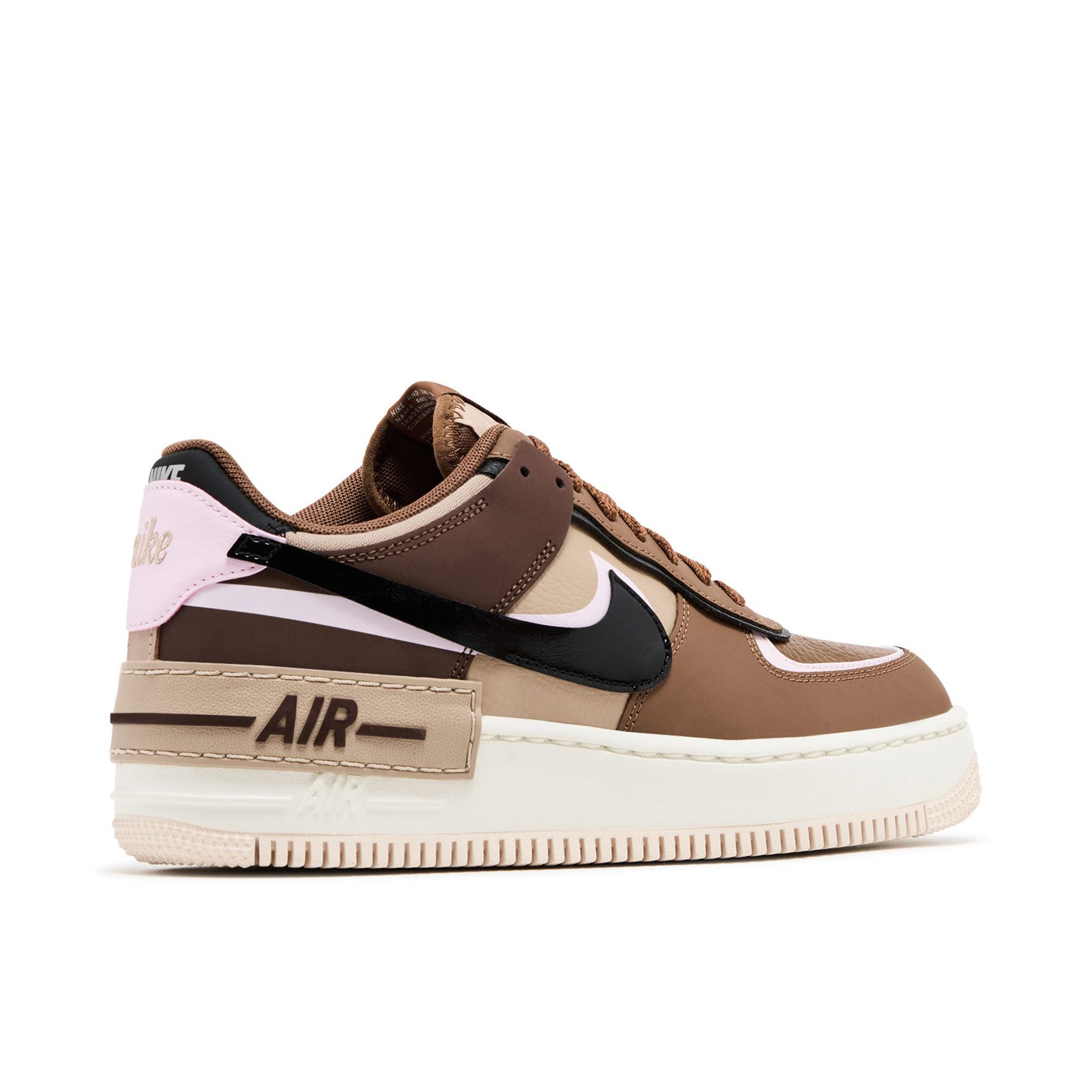 Nike Air Force 1 Low Shadow Light British Tan Pink Foam Womens