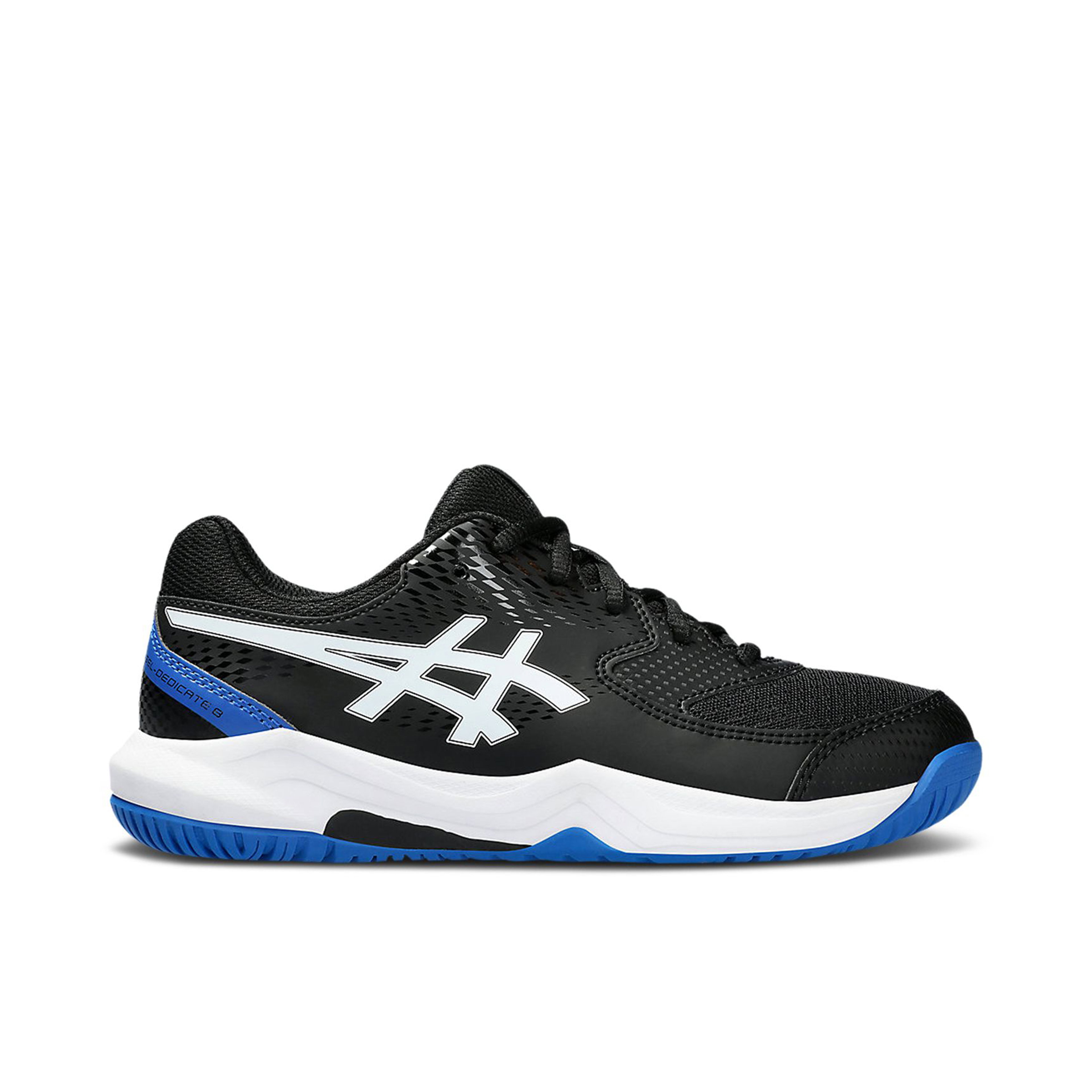 ASICS Gel-Dedicate 8 Black Tuna Blue GS
