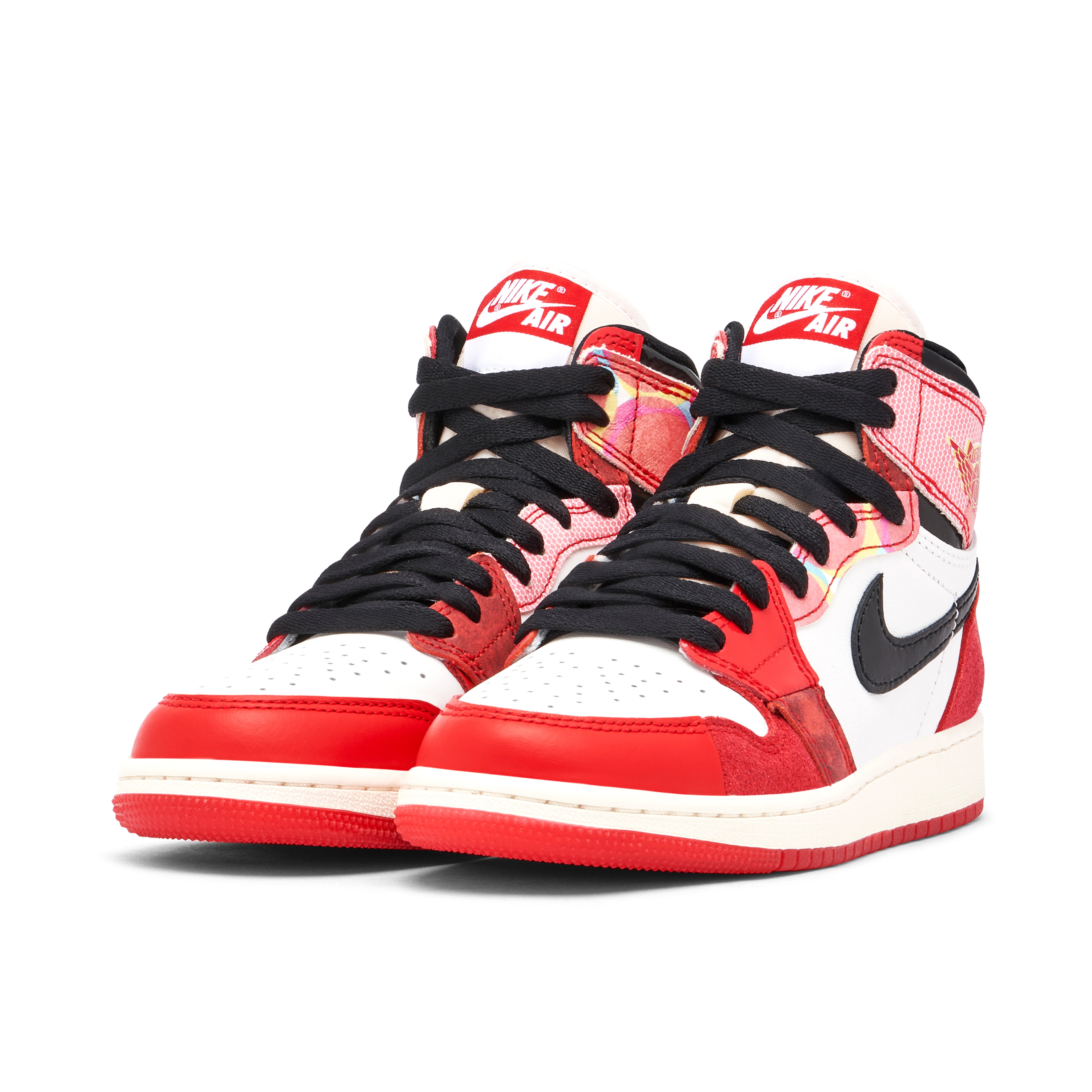 Air Jordan 1 High x Spider-Man Across the Spider-verse Red Black